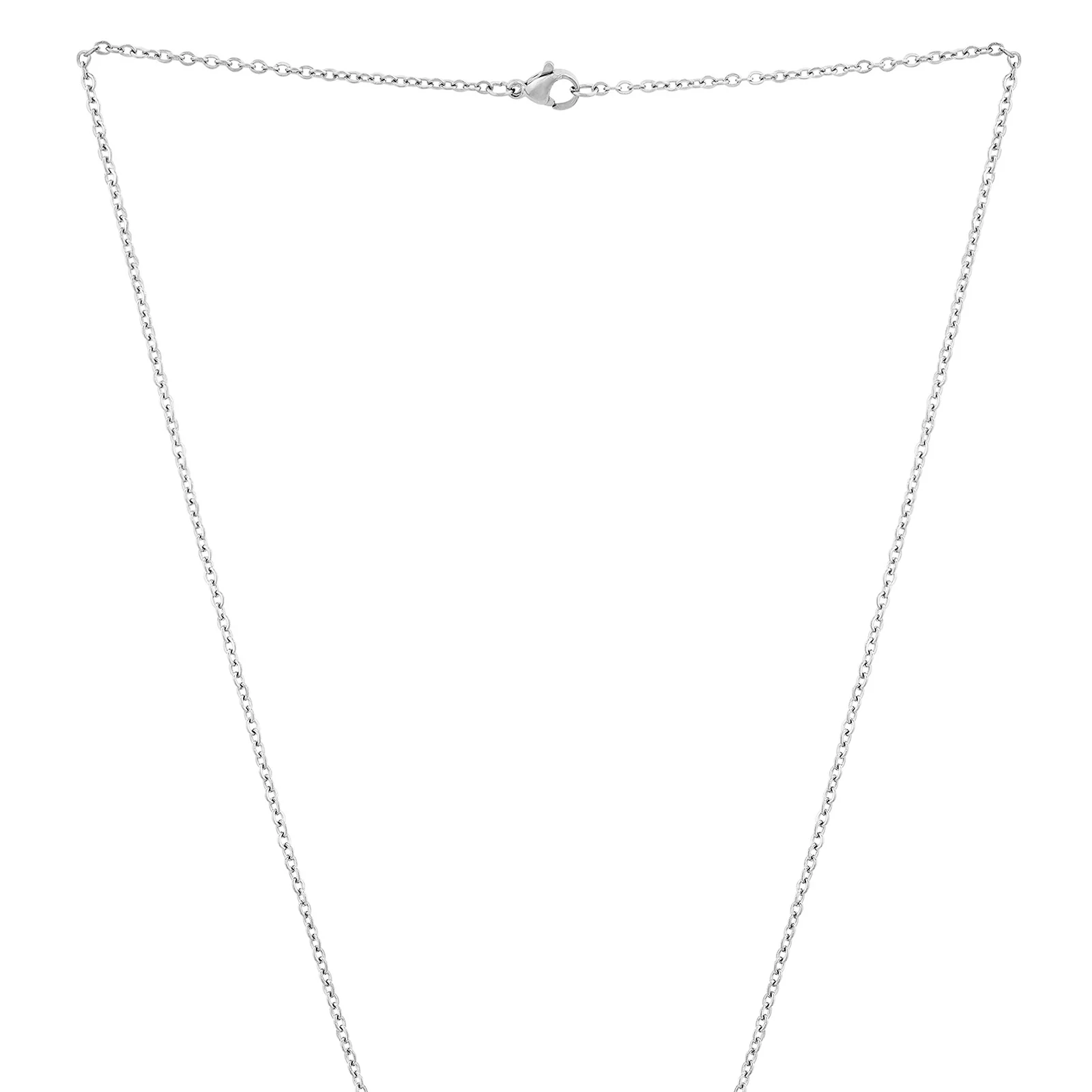 11:11 Silver Women's Round Mantra Necklace - Image 4