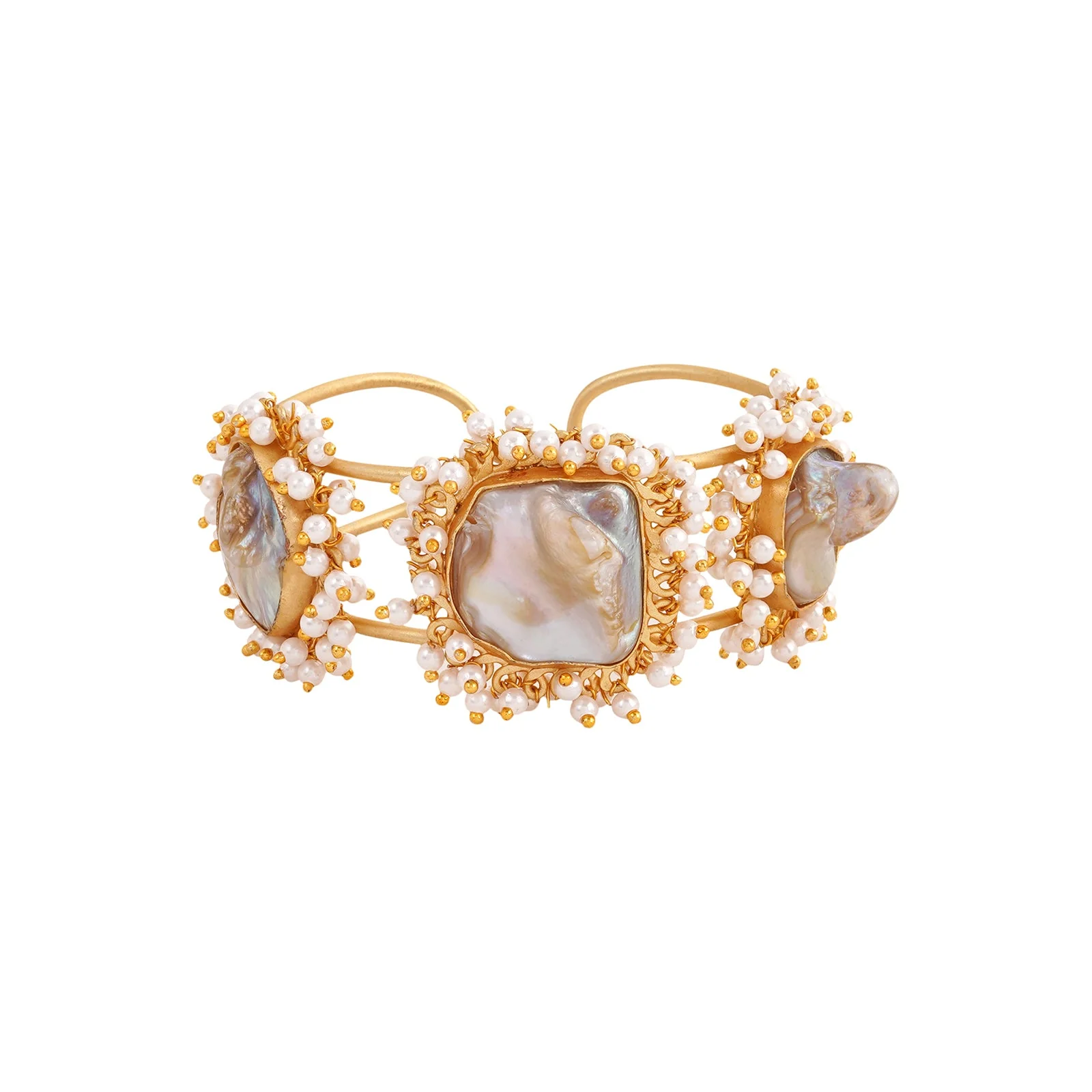 Aakhira gold and white bracelet - Image 3
