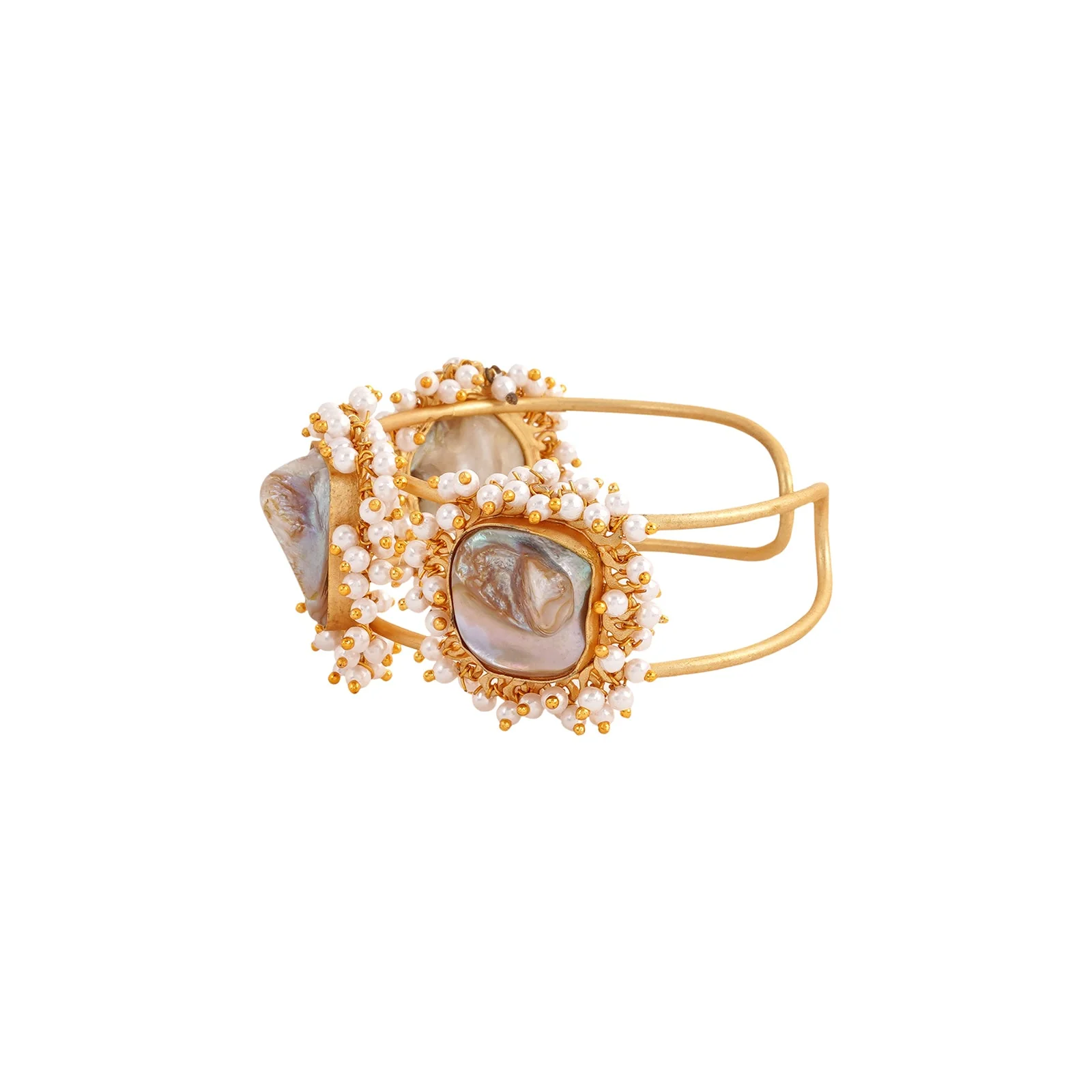 Aakhira gold and white bracelet - Image 4