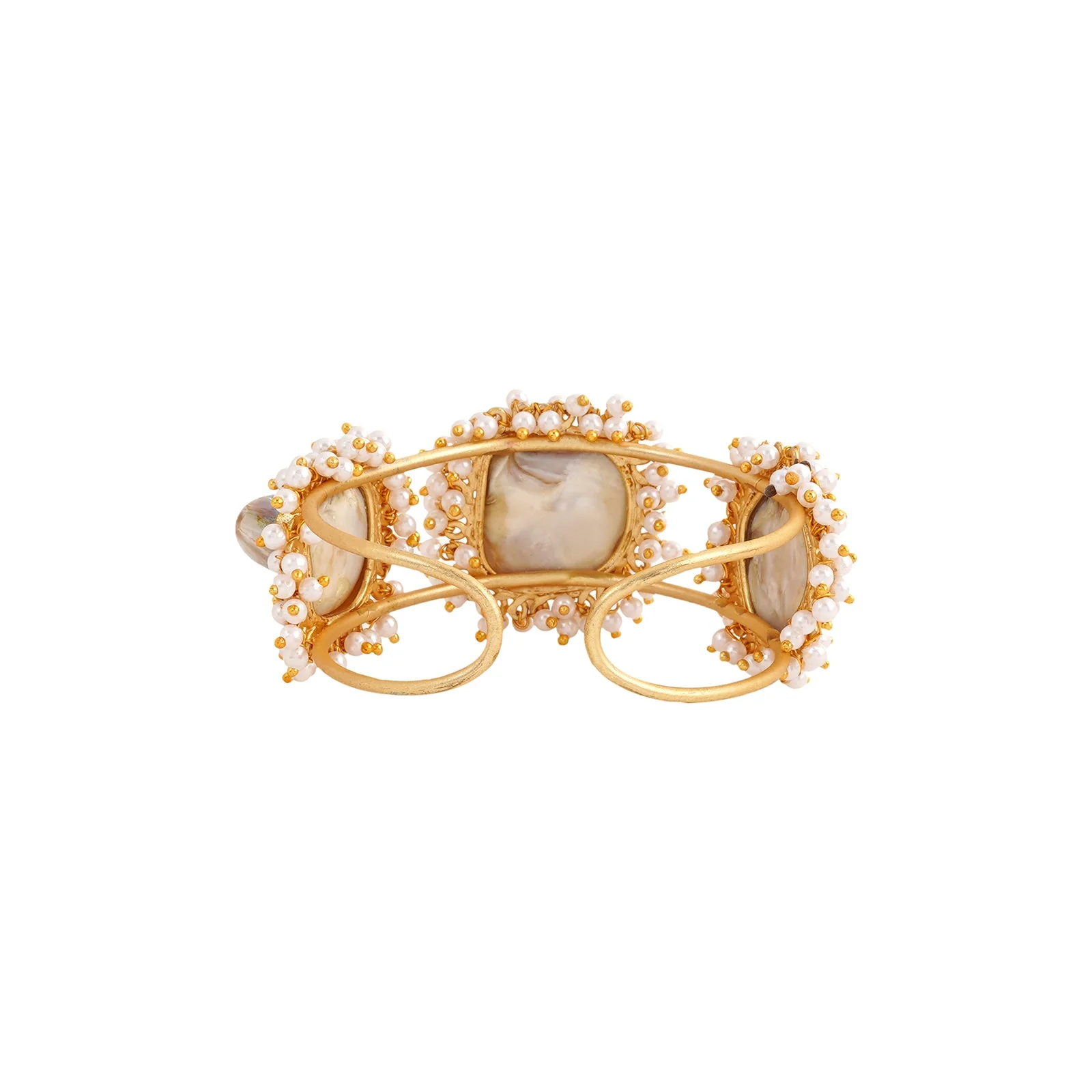 Aakhira gold and white bracelet - Image 5