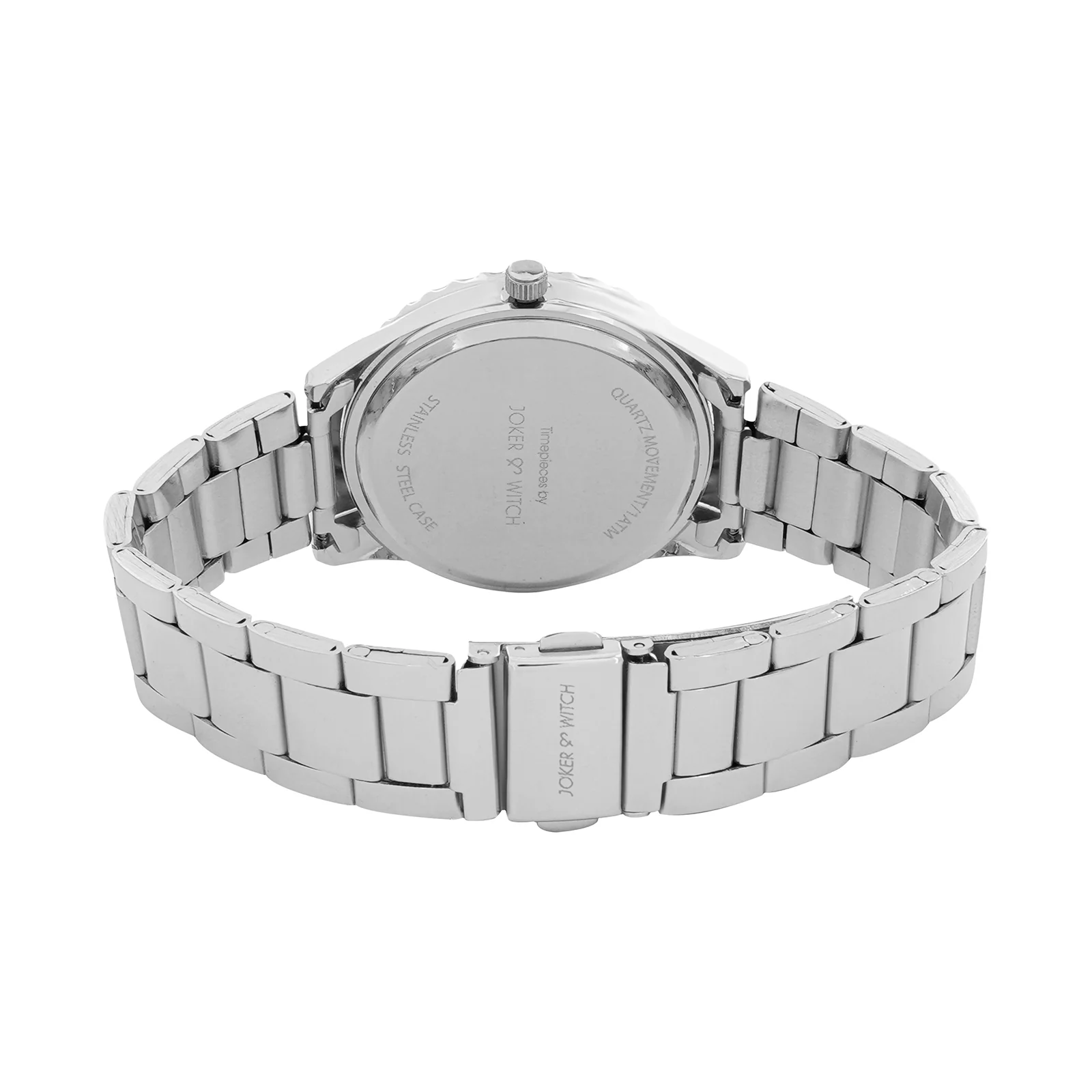Adrenalina Silver Medium Rhinestone Dial Linked Chain Strap Women's Watch - Image 6