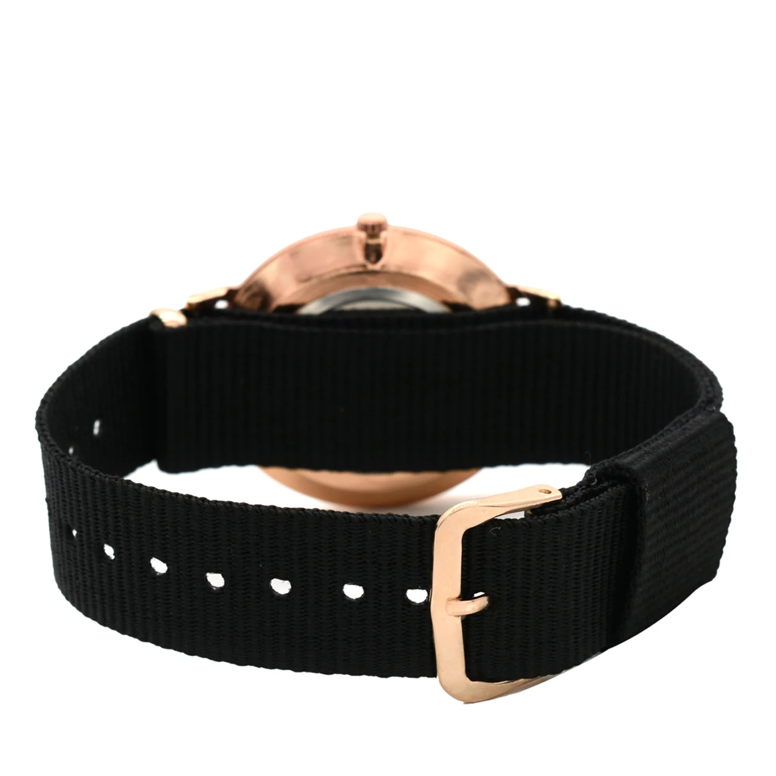 Aimee Black Large Dial Nato Strap Men's Watch - Image 6
