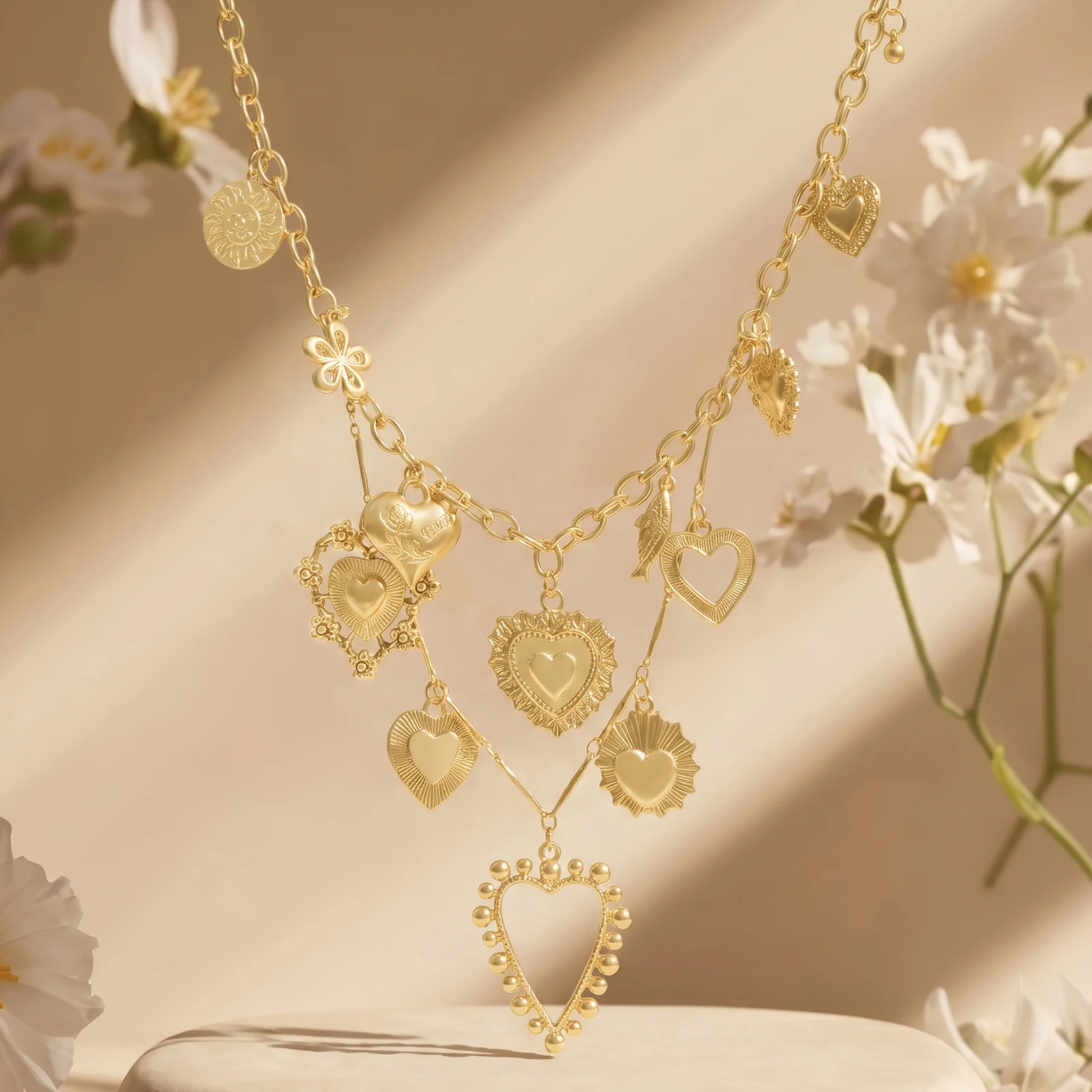 Aiyume Gold Love Necklace - Image 2