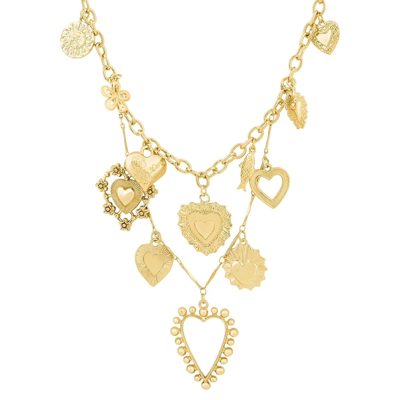 Aiyume Gold Love Necklace - Image 3