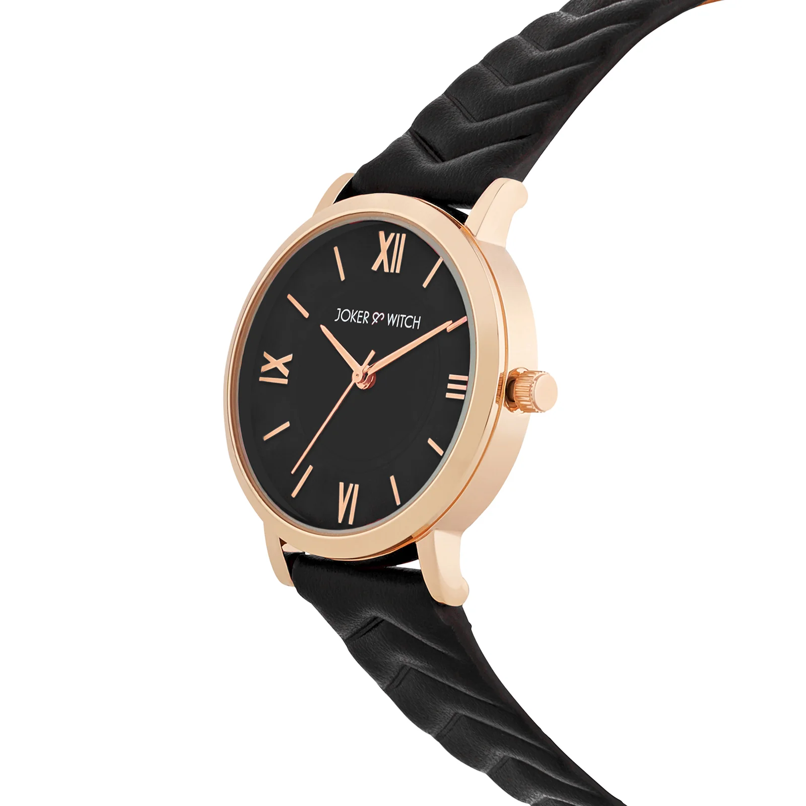 Altair Black Medium Dial PU Strap Women's Watch - Image 4