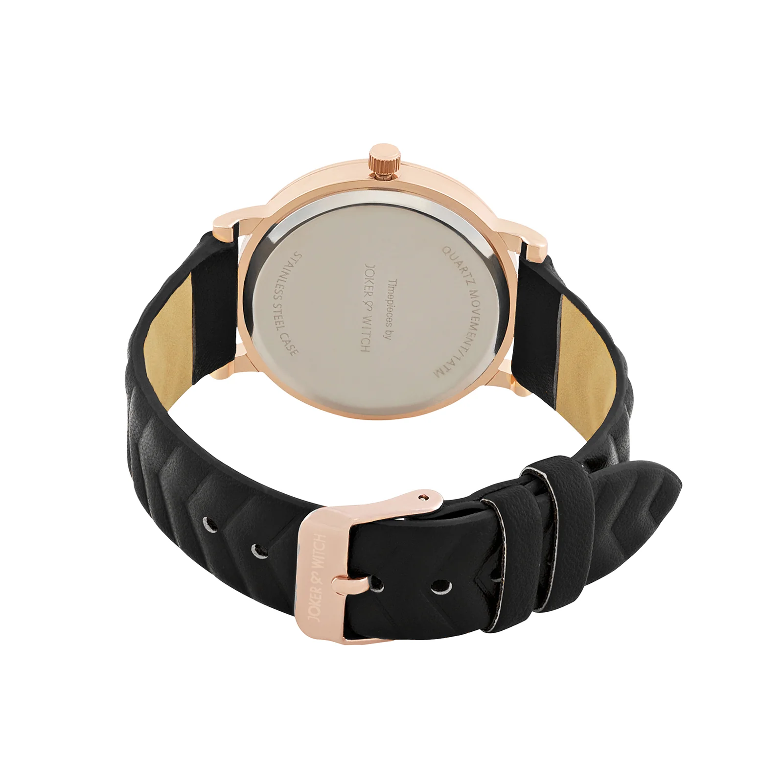 Altair Black Medium Dial PU Strap Women's Watch - Image 6