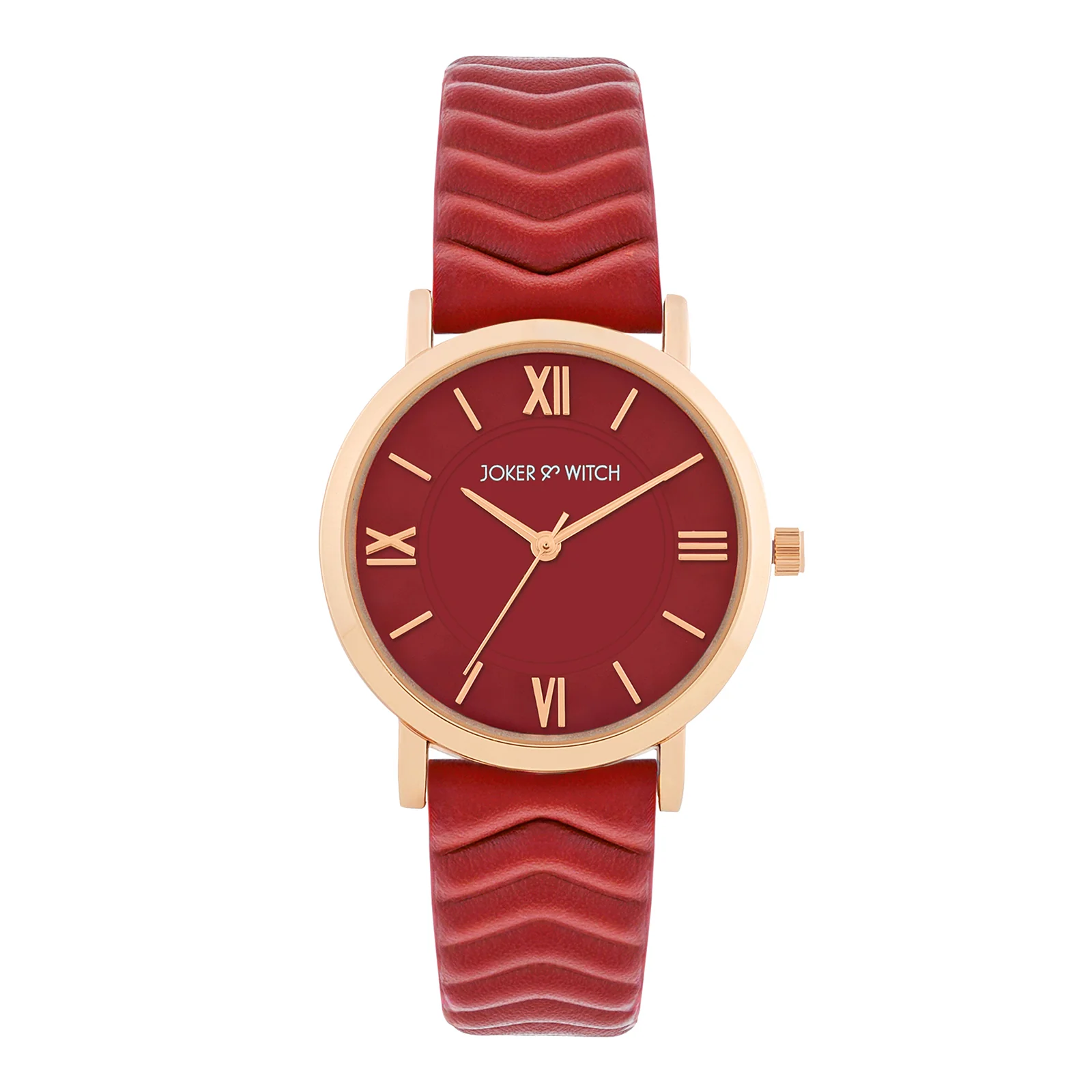 Altair Maroon Medium Dial PU Strap Women's Watch - Image 3