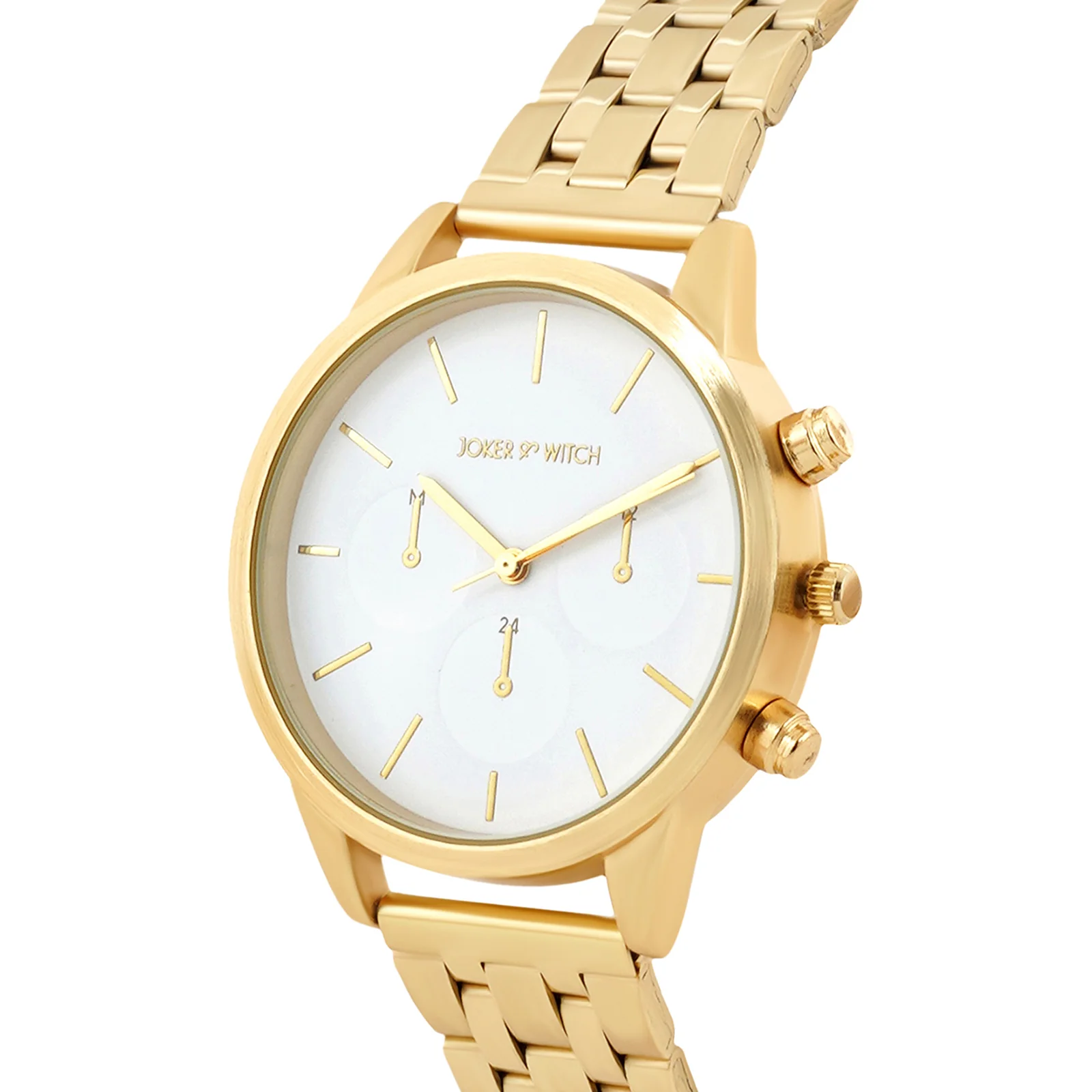 Aramina Gold Watch Bracelet Stack - Image 4