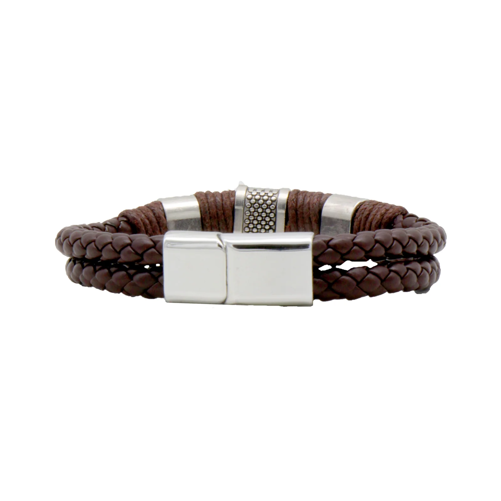 Athos Men's Tan Watch Bracelet Stack - Image 5