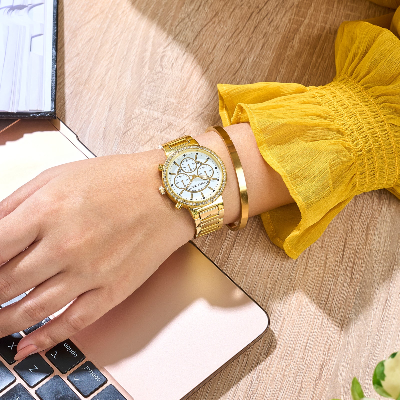 Auraflare Watch Bracelet Stack