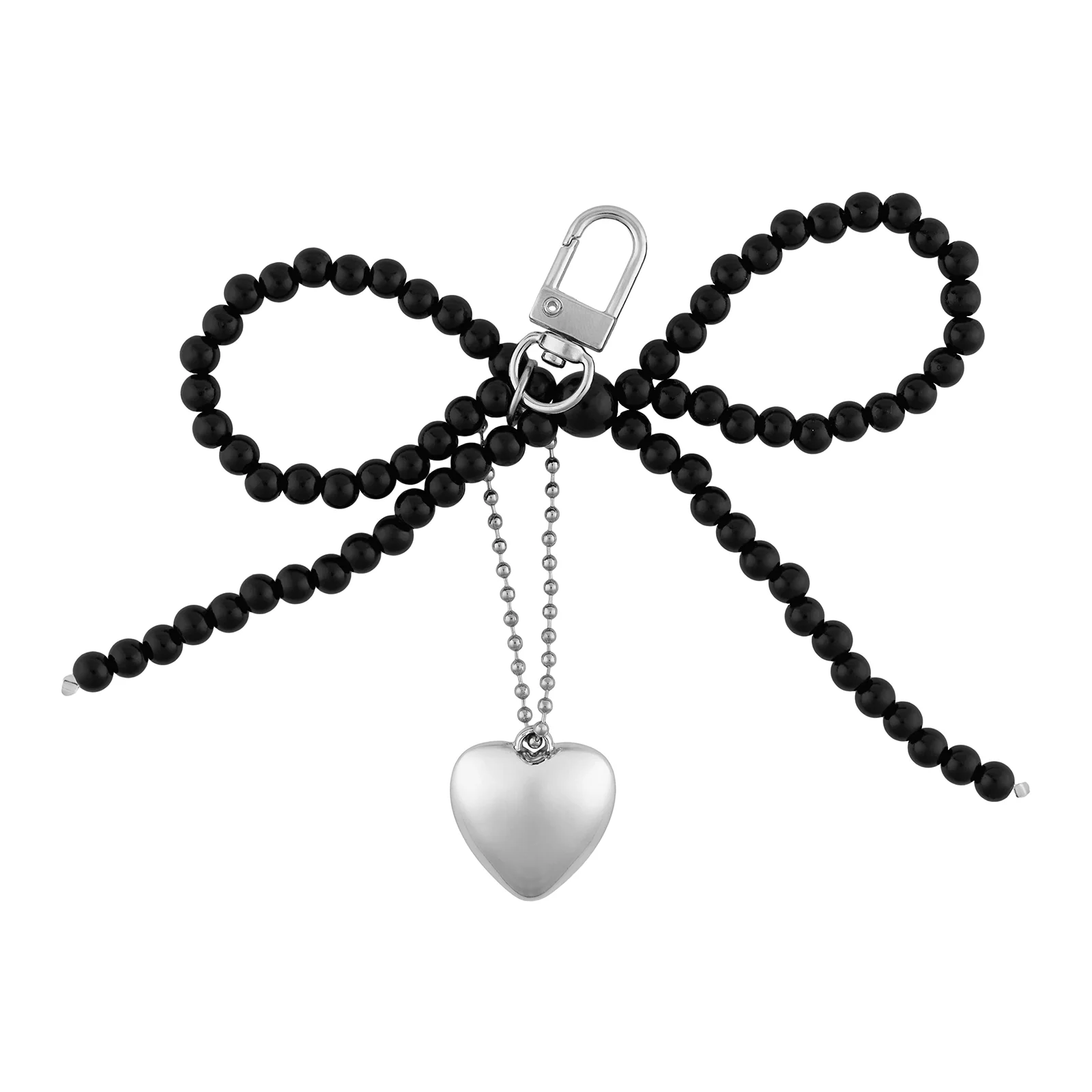 Badie Bow Black Bag Charm - Image 3