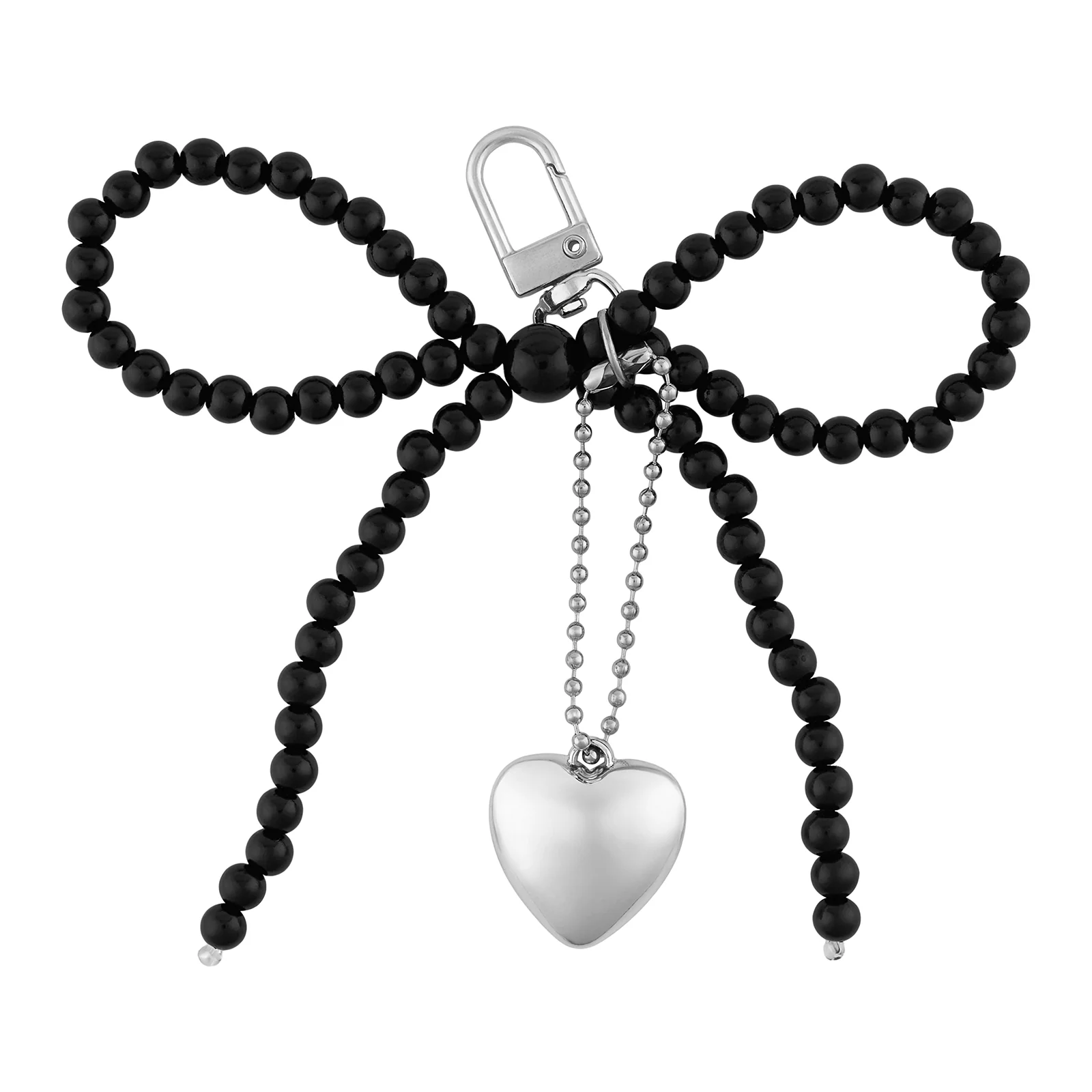 Badie Bow Black Bag Charm - Image 4