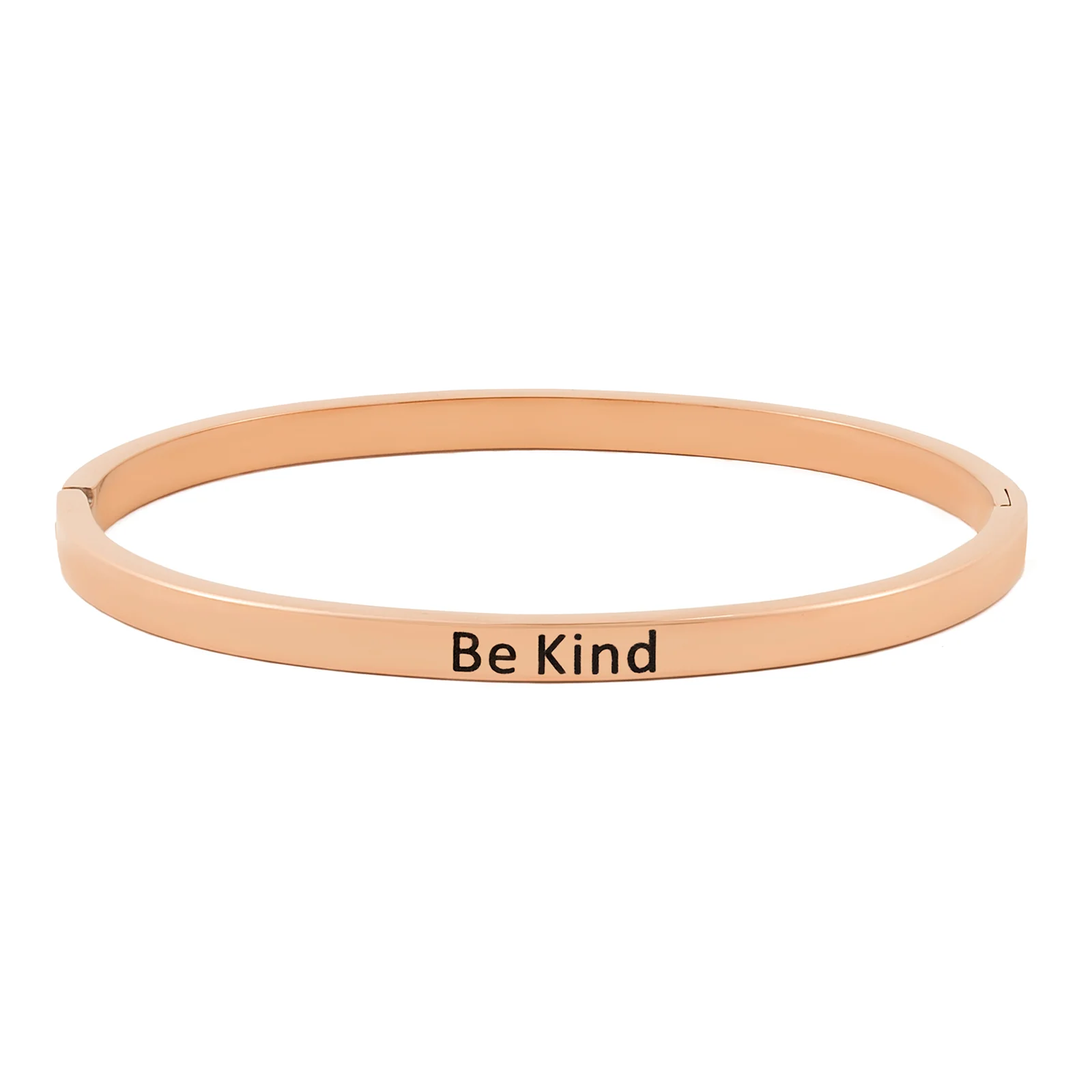 Be Kind Rose Gold Mantra Band - Image 4