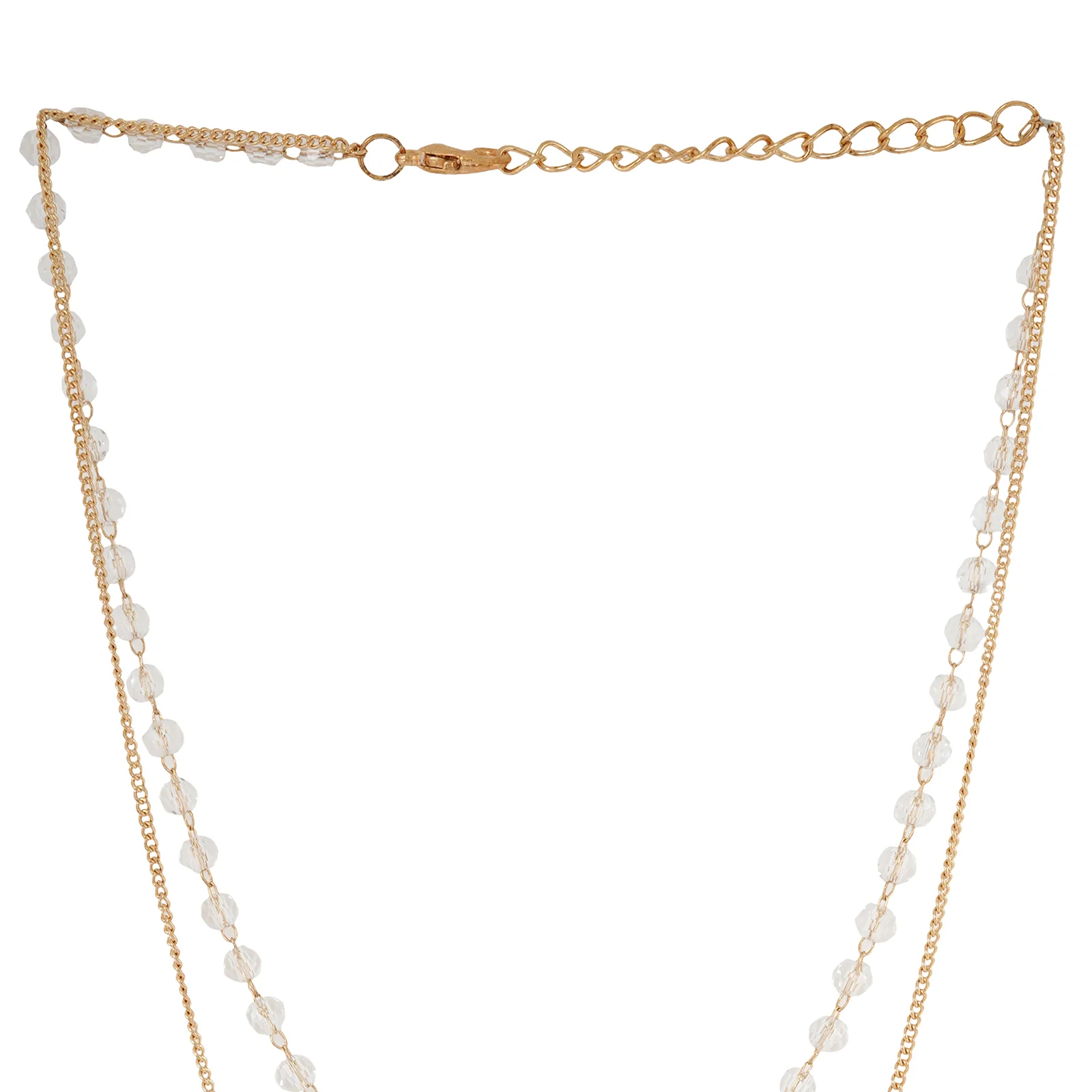 Beaded Wing Layered Necklace - Image 4