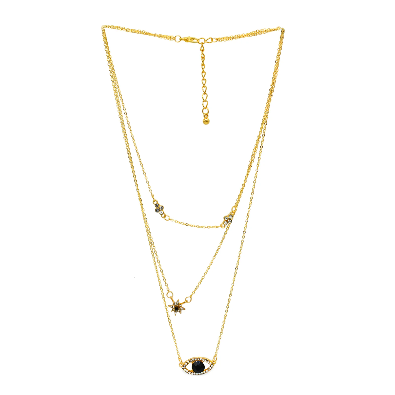 Black Evil Eye Jewelry Set - Image 2