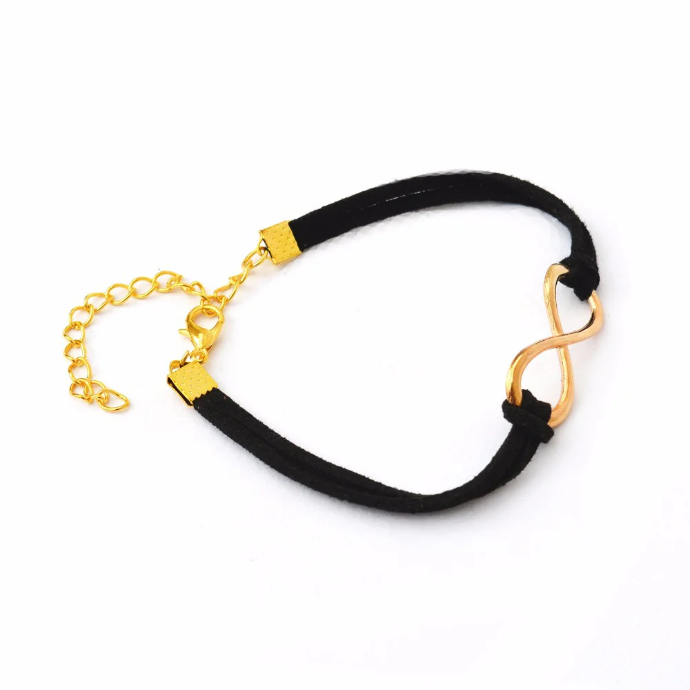 Black Infinity Bracelet - Image 6