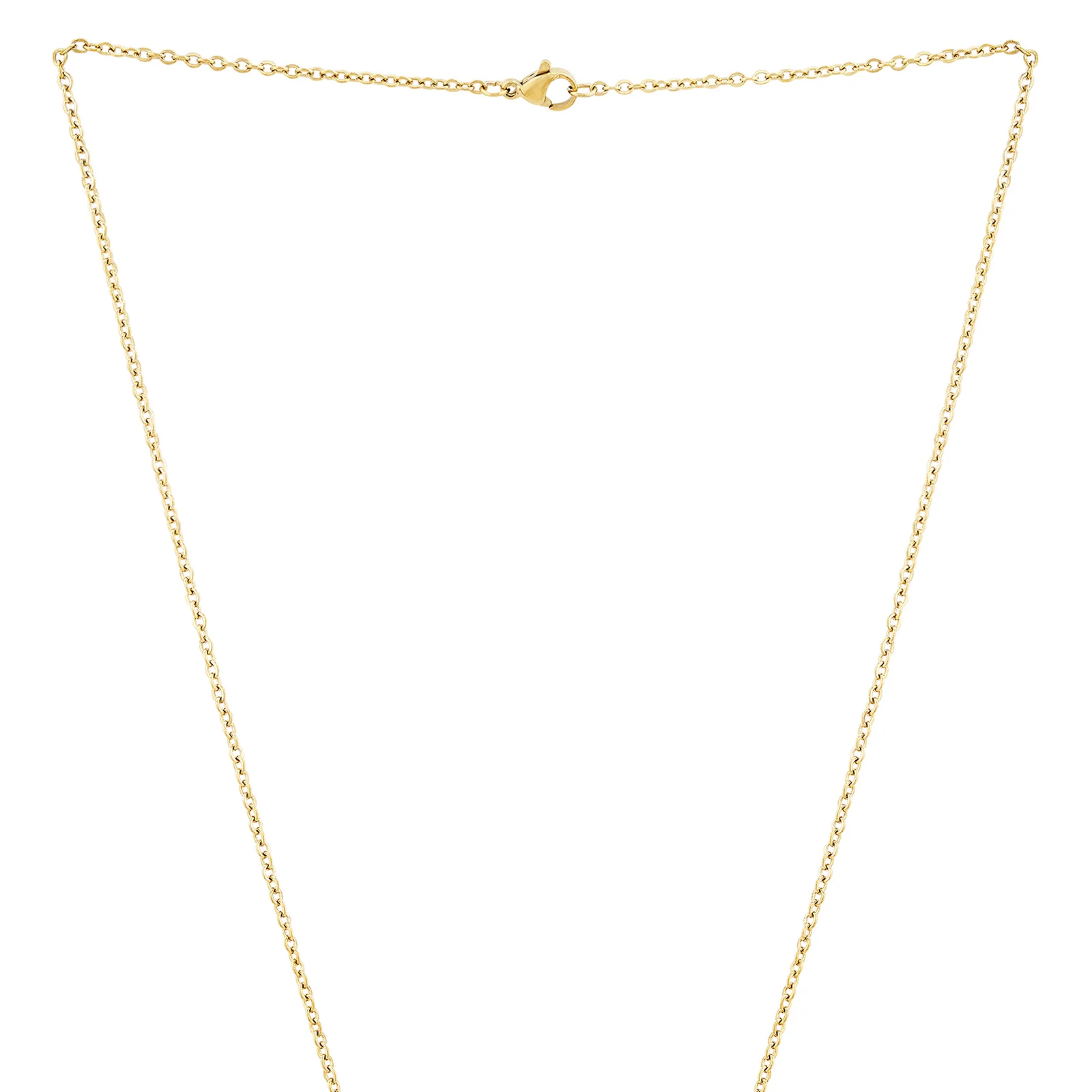Blessed Gold Women's Round Mantra Necklace - Image 5