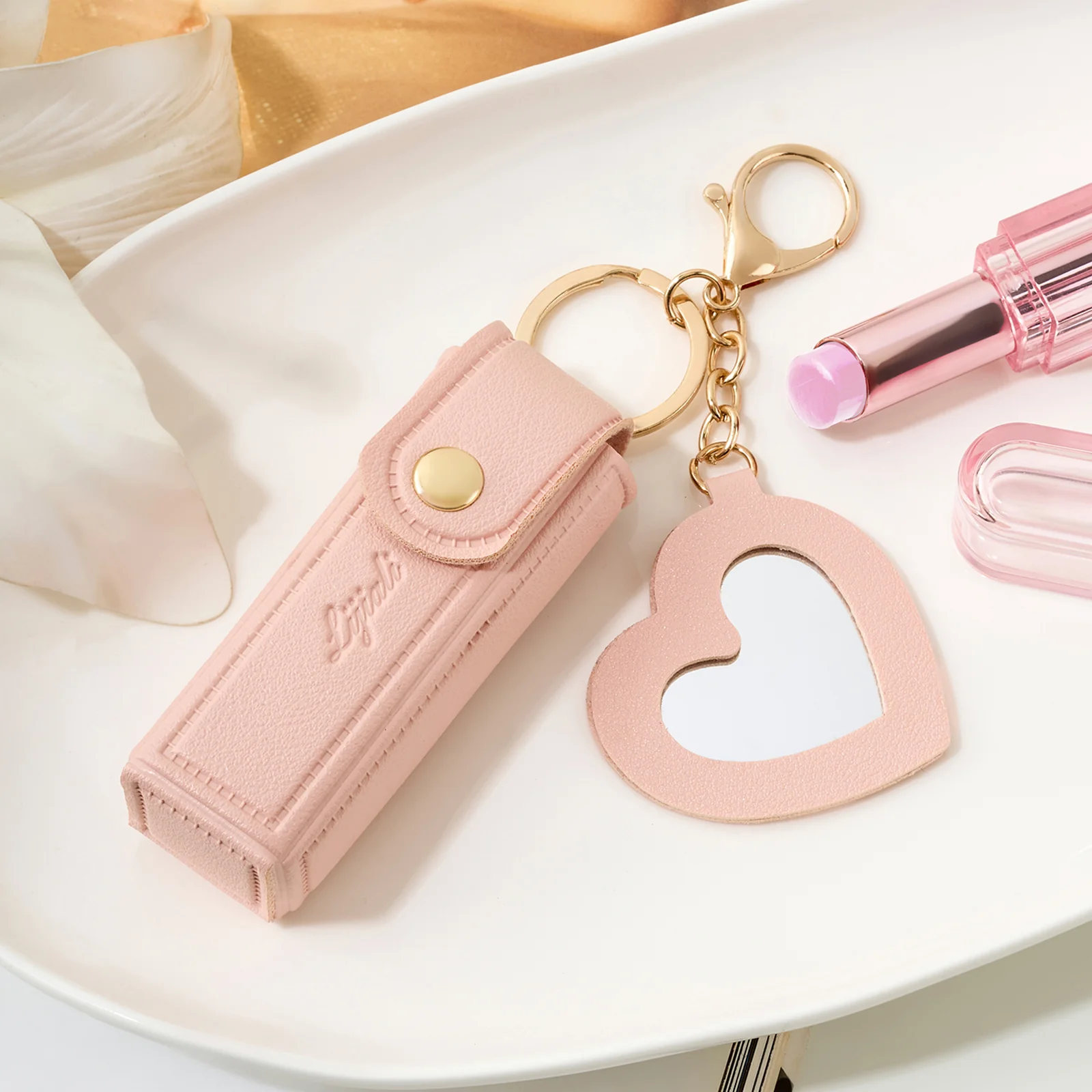 Blushie Babe Pink Bag Charm