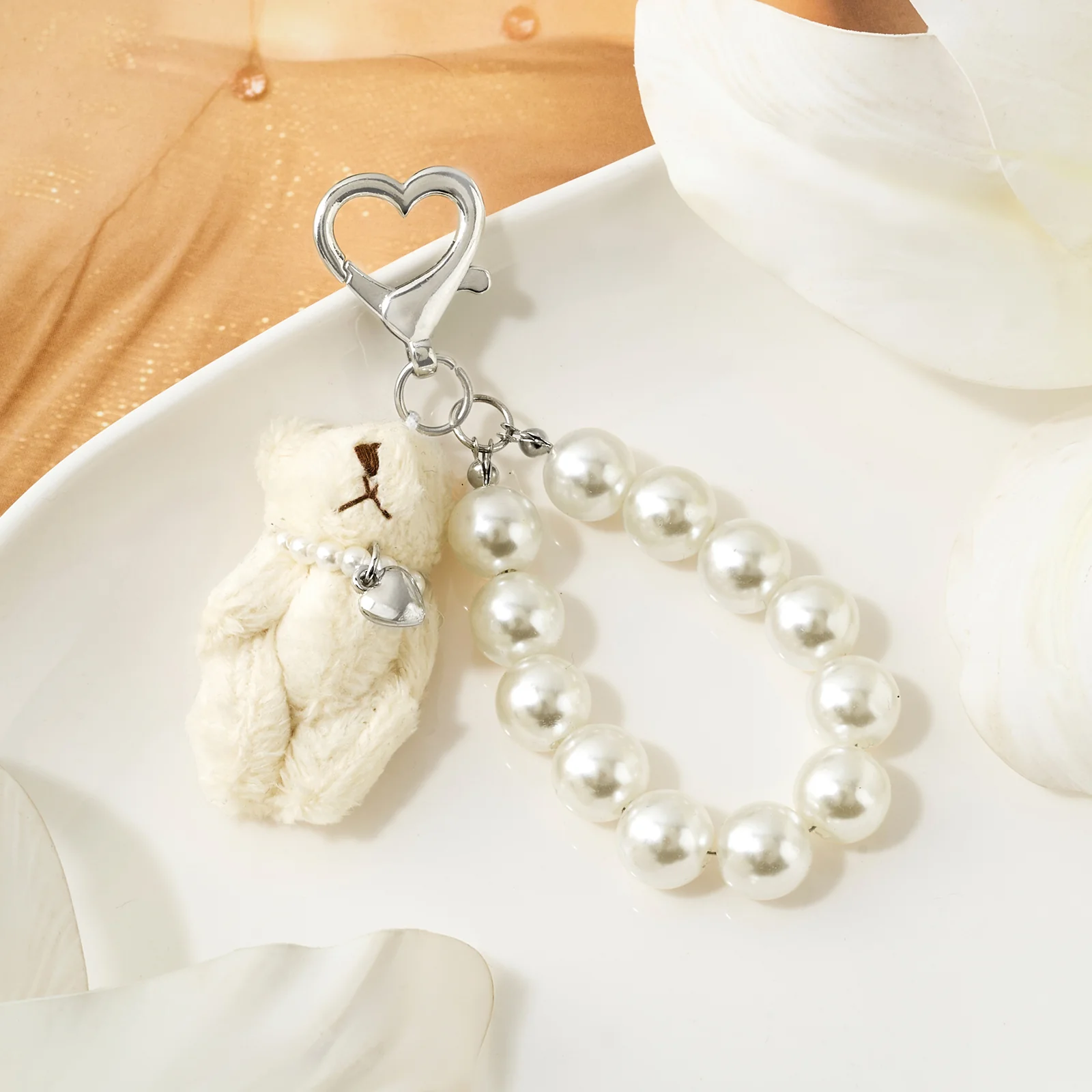 Boba Bear Ivory Bag Charm - Image 2