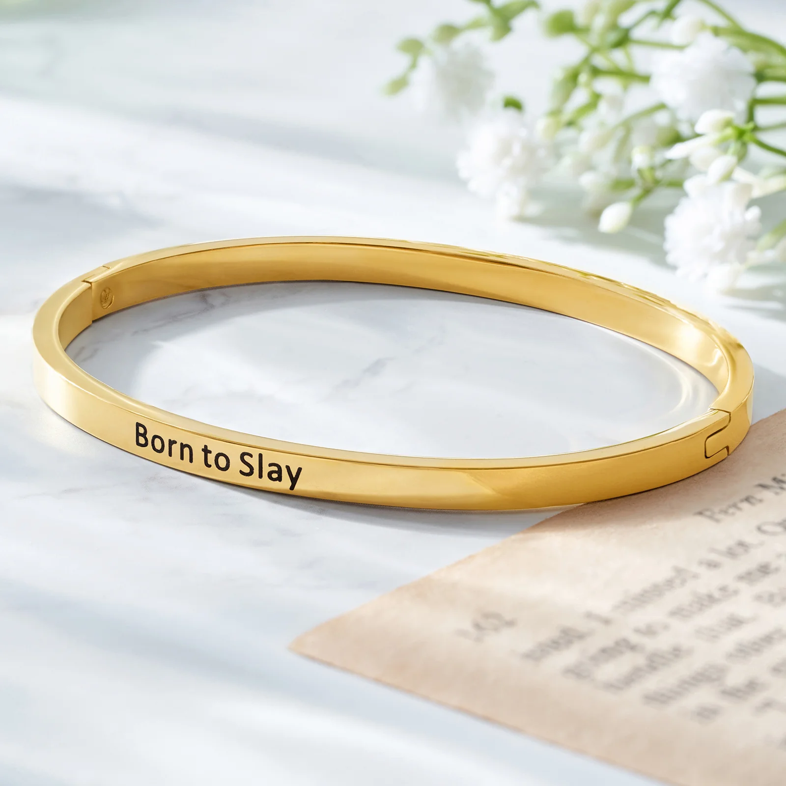 Born to Slay Gold Mantra Band