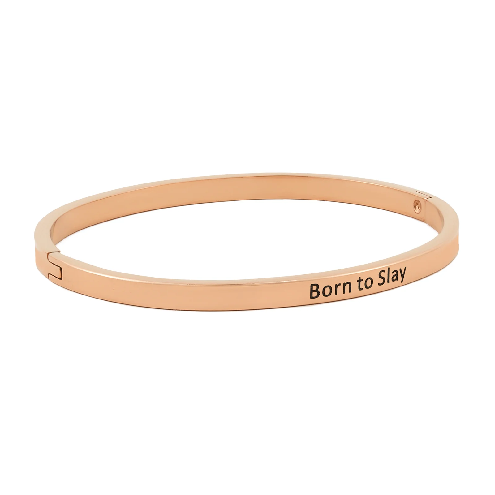 Born to Slay Rose Gold Mantra Band - Image 4
