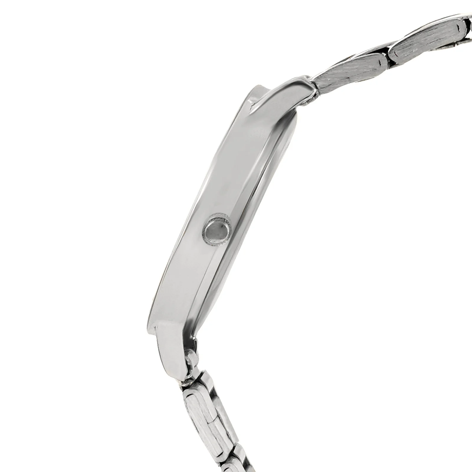 Brooklyn Black Medium Dial Silver Linked Chain Strap Women's Watch - Image 5