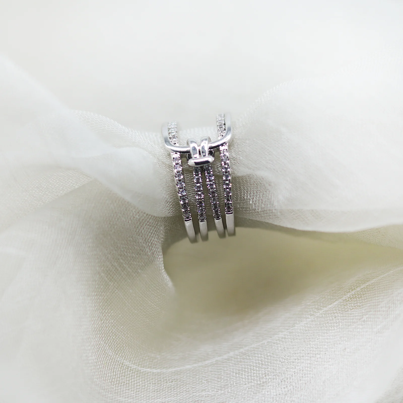 Buckey Silver Ring