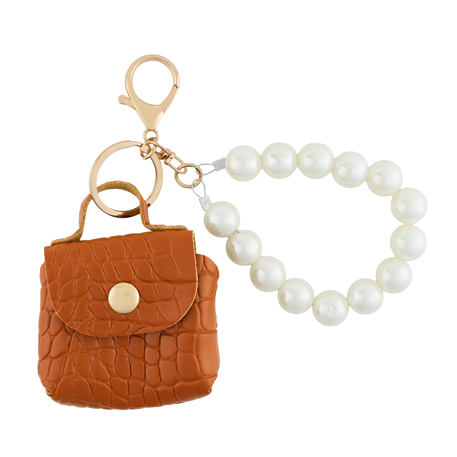 Caramello Brown Bag Charm - Image 3