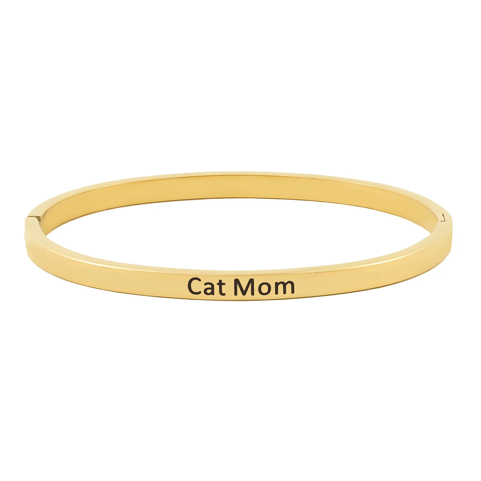 Cat Mom Gold Mantra Band - Image 3