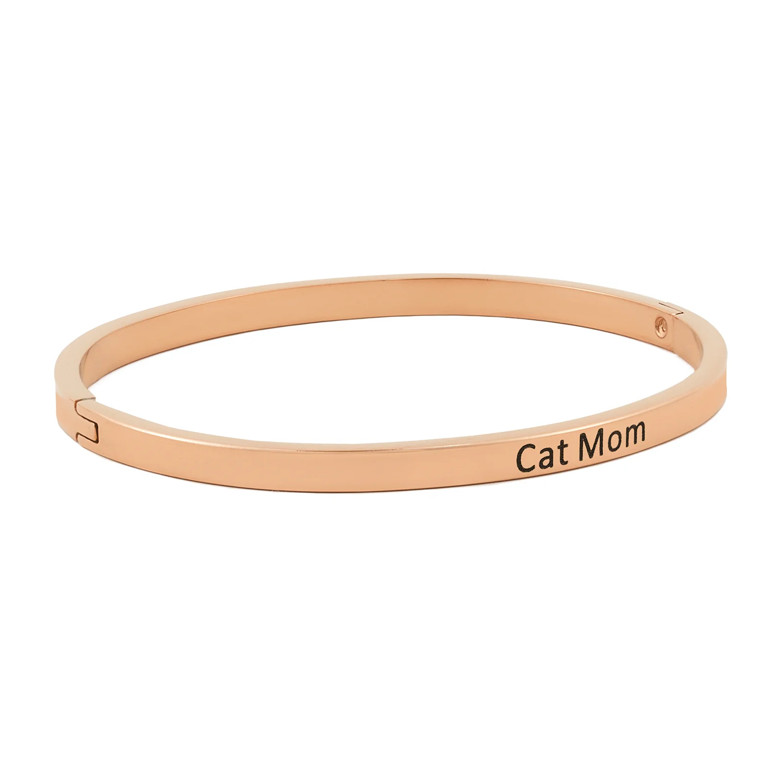 Cat Mom Rose Gold Mantra Band - Image 4