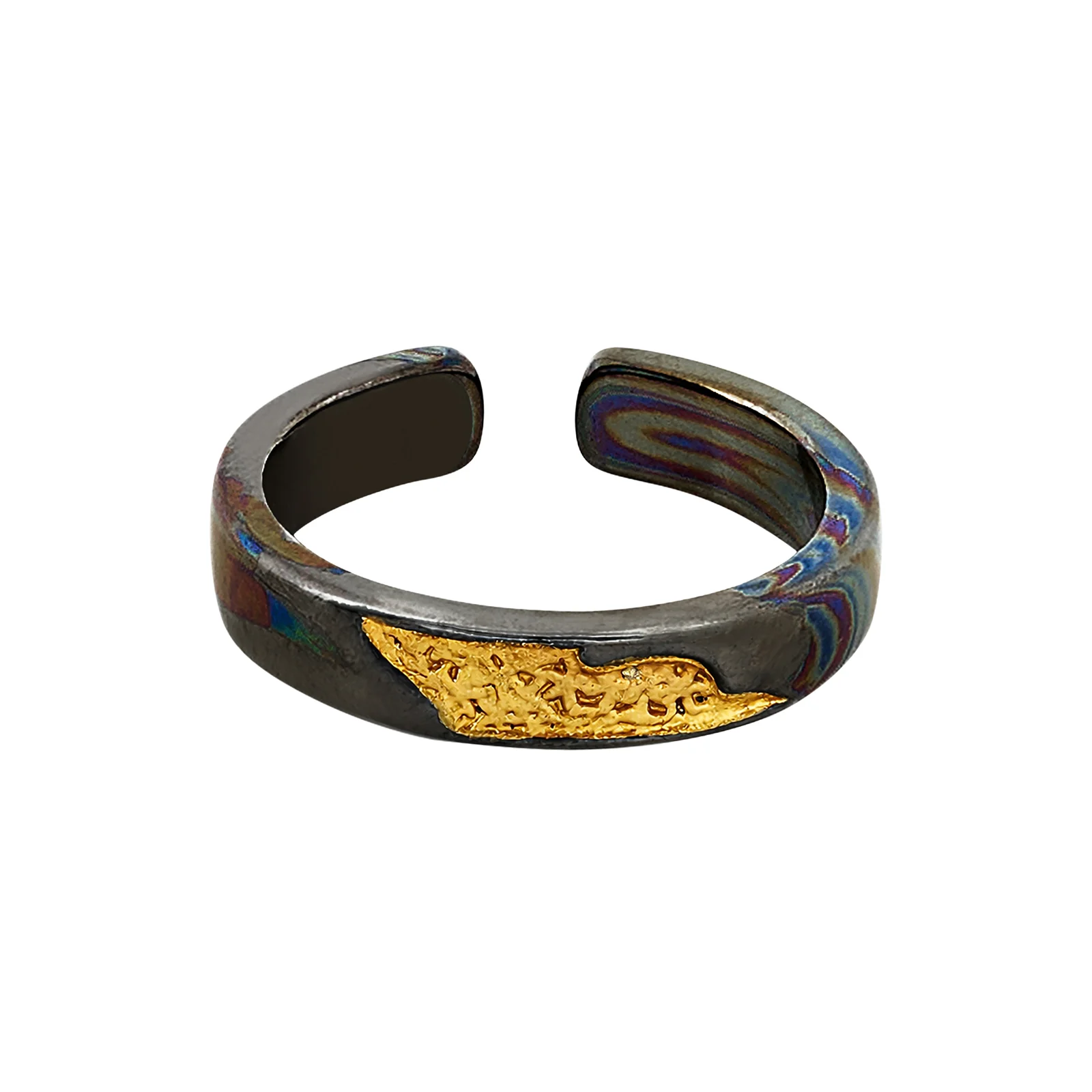 Cato Men's Black & Gold RIng - Image 3