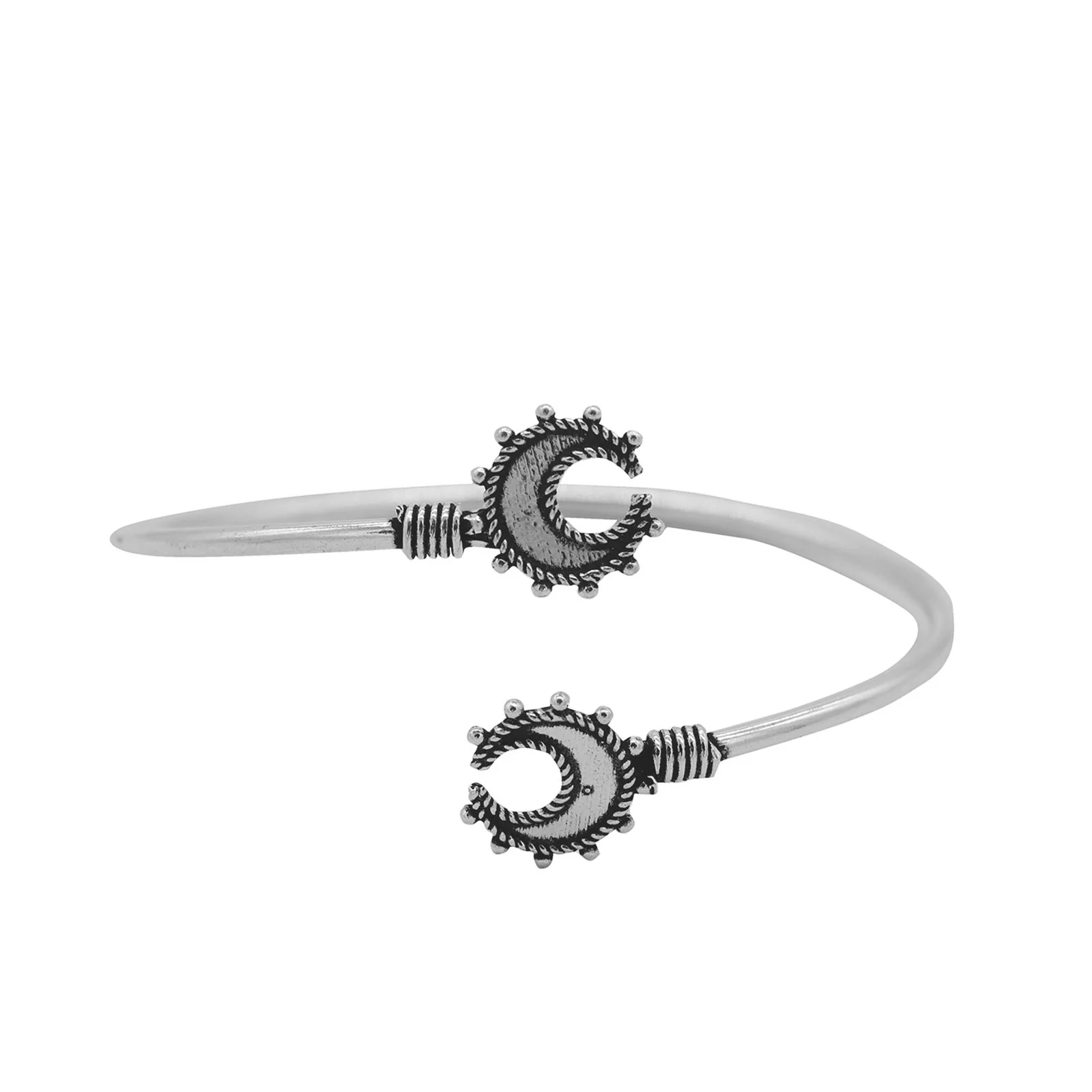 Chandrika Silver Oxidized Bracelet - Image 3