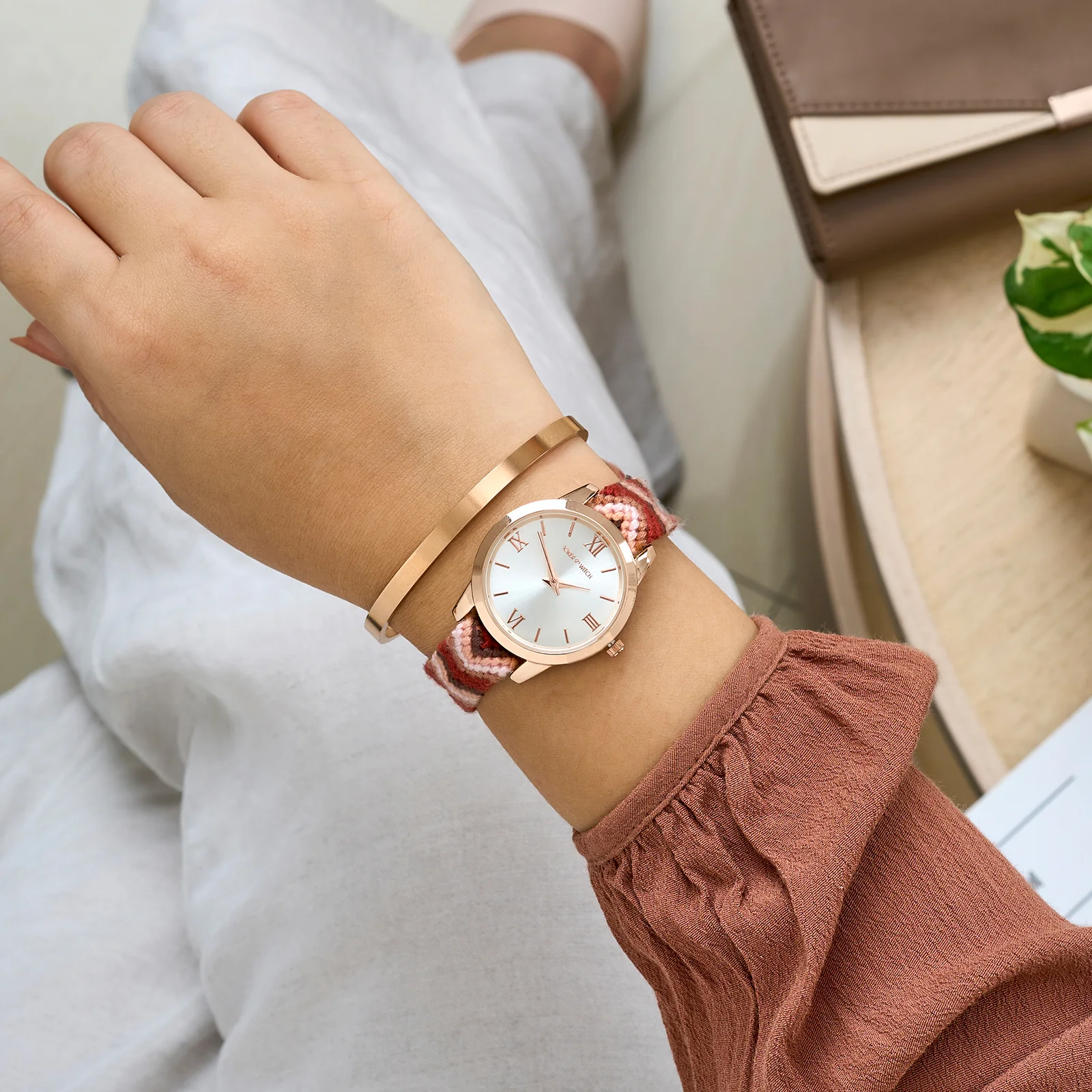Chill Stitch Watch Bracelet Stack