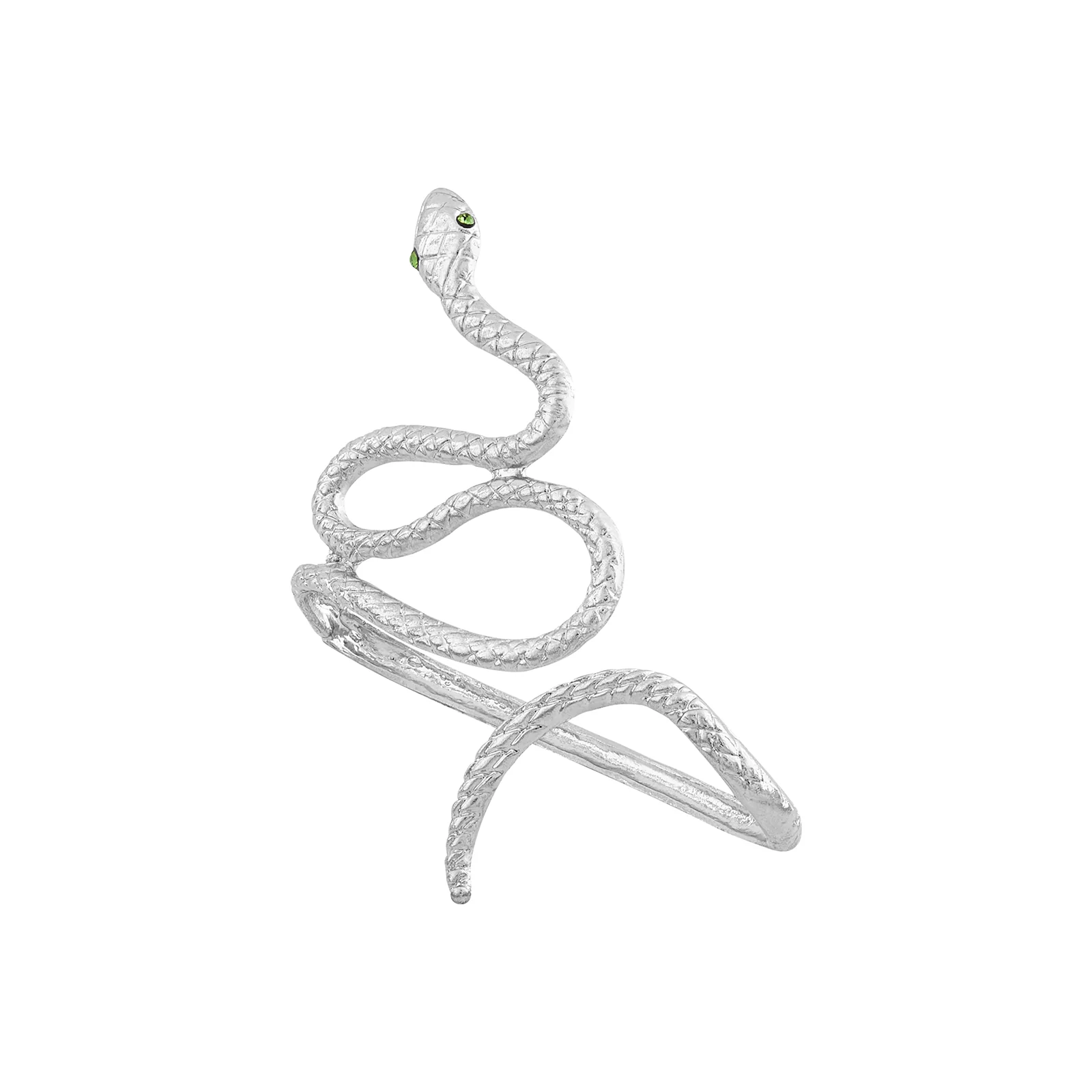 Cleora Embrace Silver Cuff Bracelet - Image 4