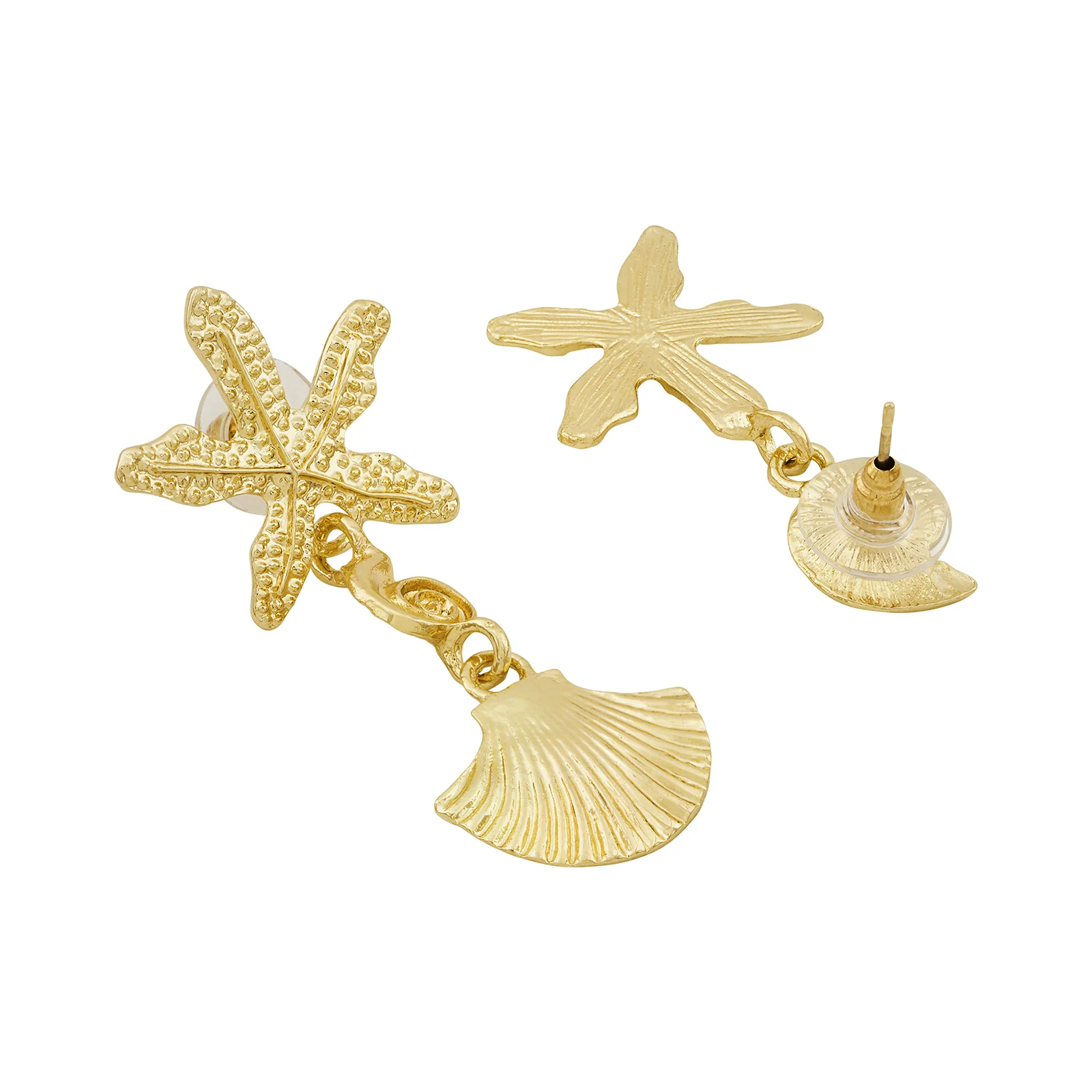 Coasta Gold Seashells Earrings - Image 6