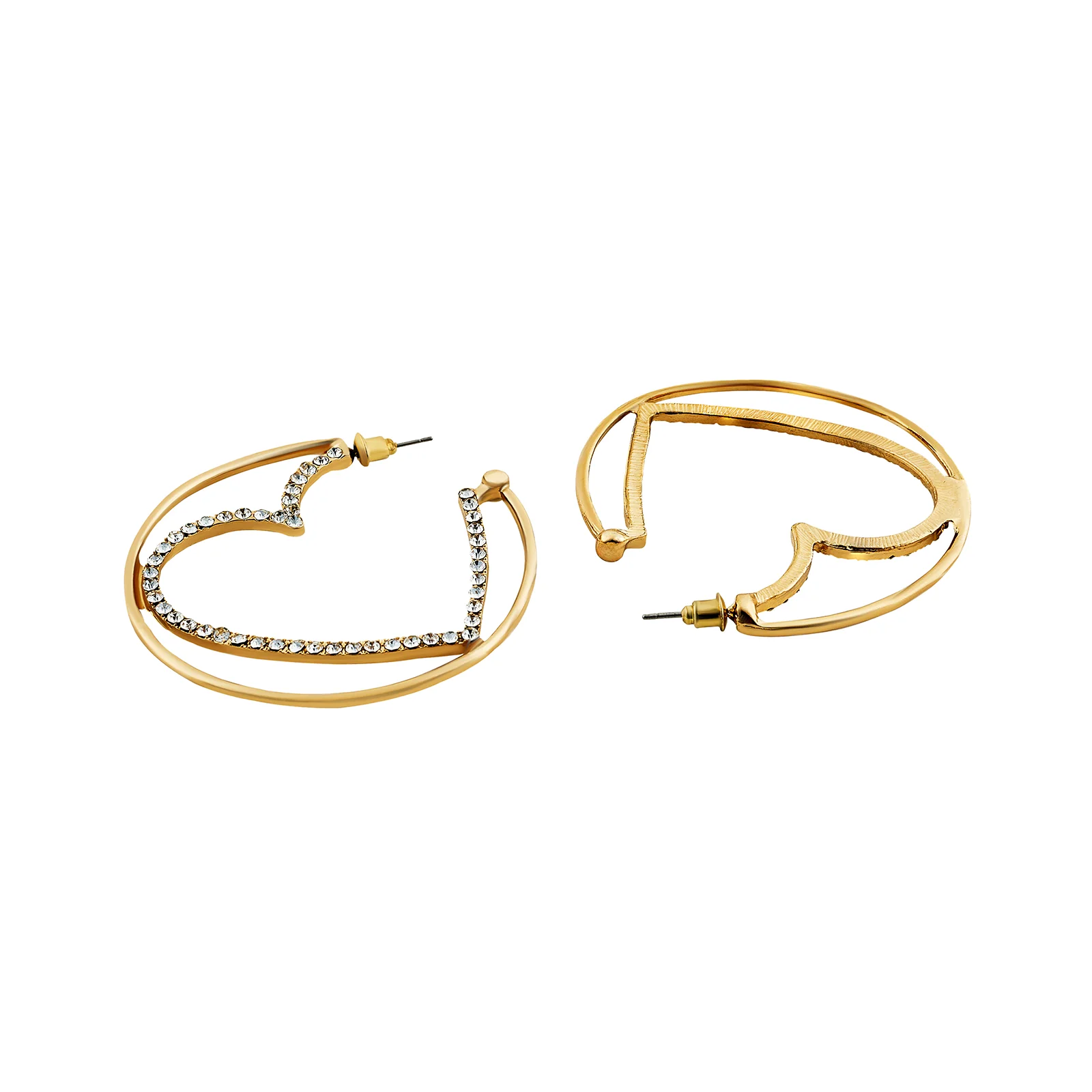 Dainty Crush Gold Bling Earrings - Image 5