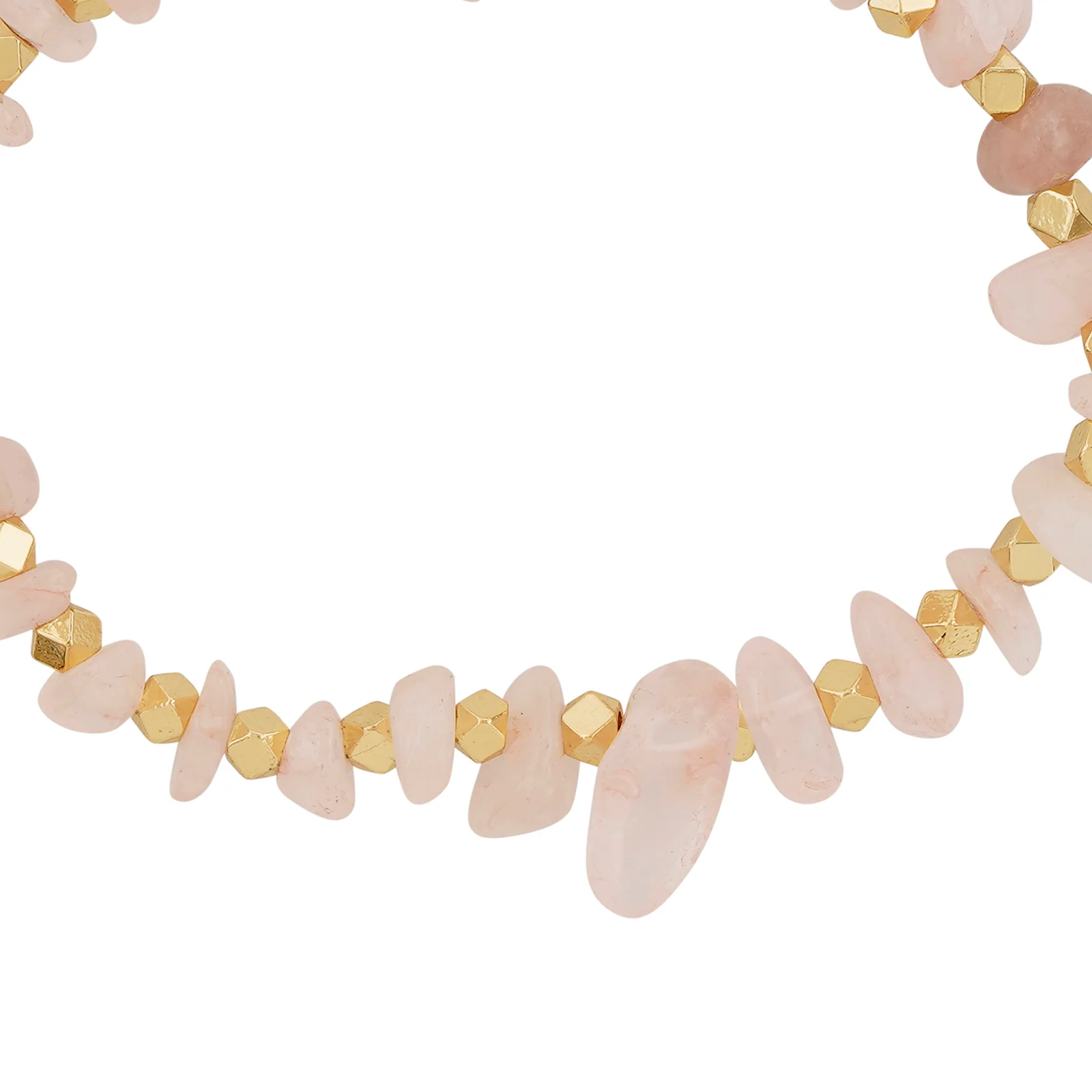 Death By A Thousand Cuts Light Pink Beaded Bracelet - Image 3