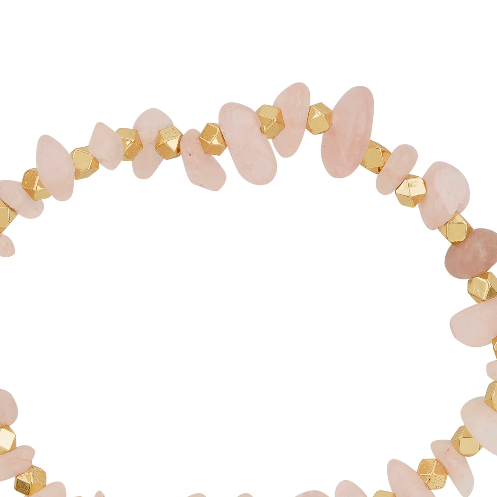 Death By A Thousand Cuts Light Pink Beaded Bracelet - Image 4