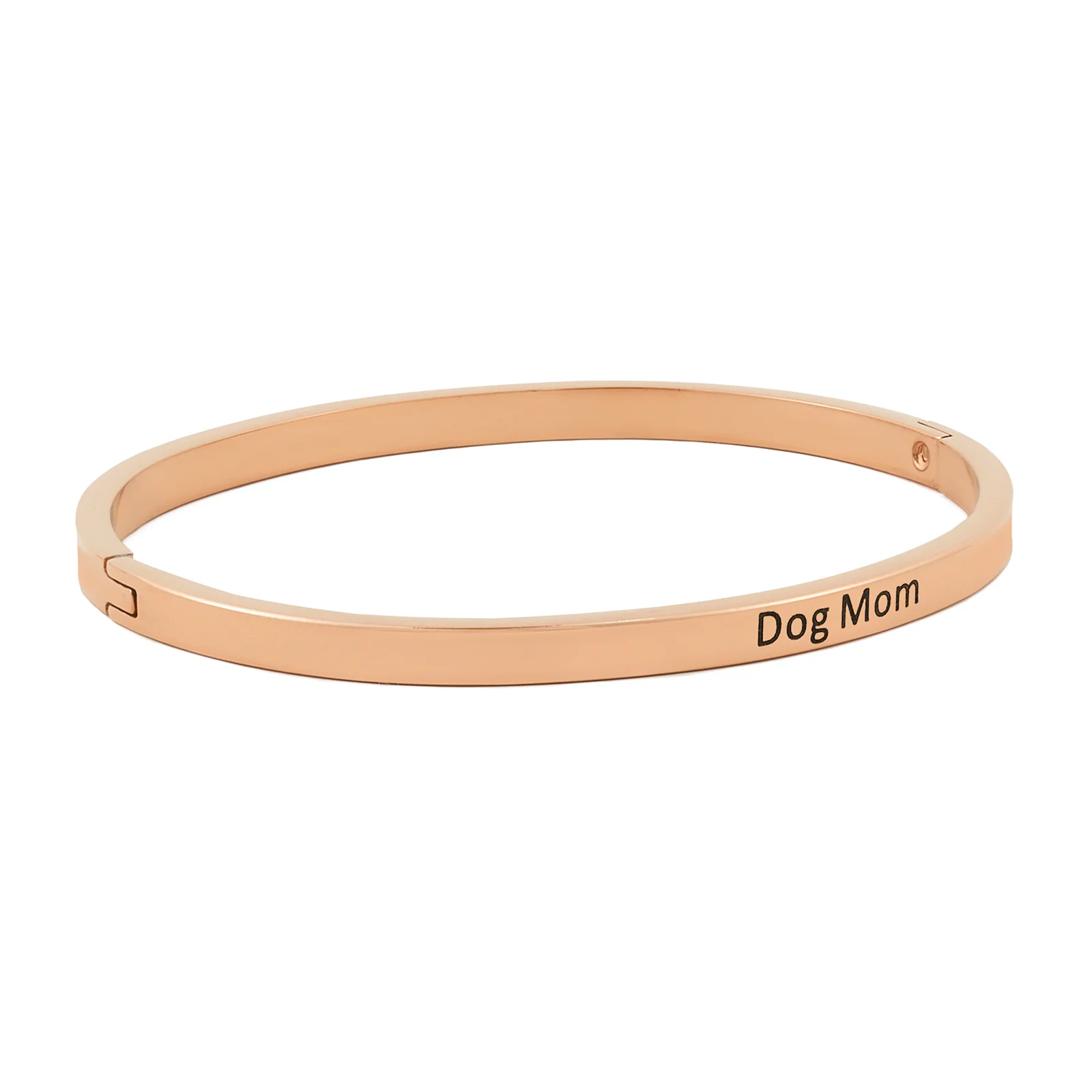 Dog Mom Rose Gold Mantra Band - Image 4