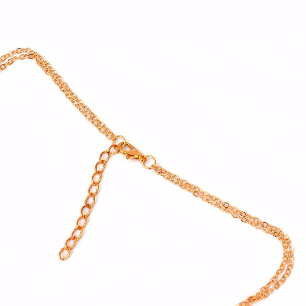 Double Layered Heart Necklace - Image 4