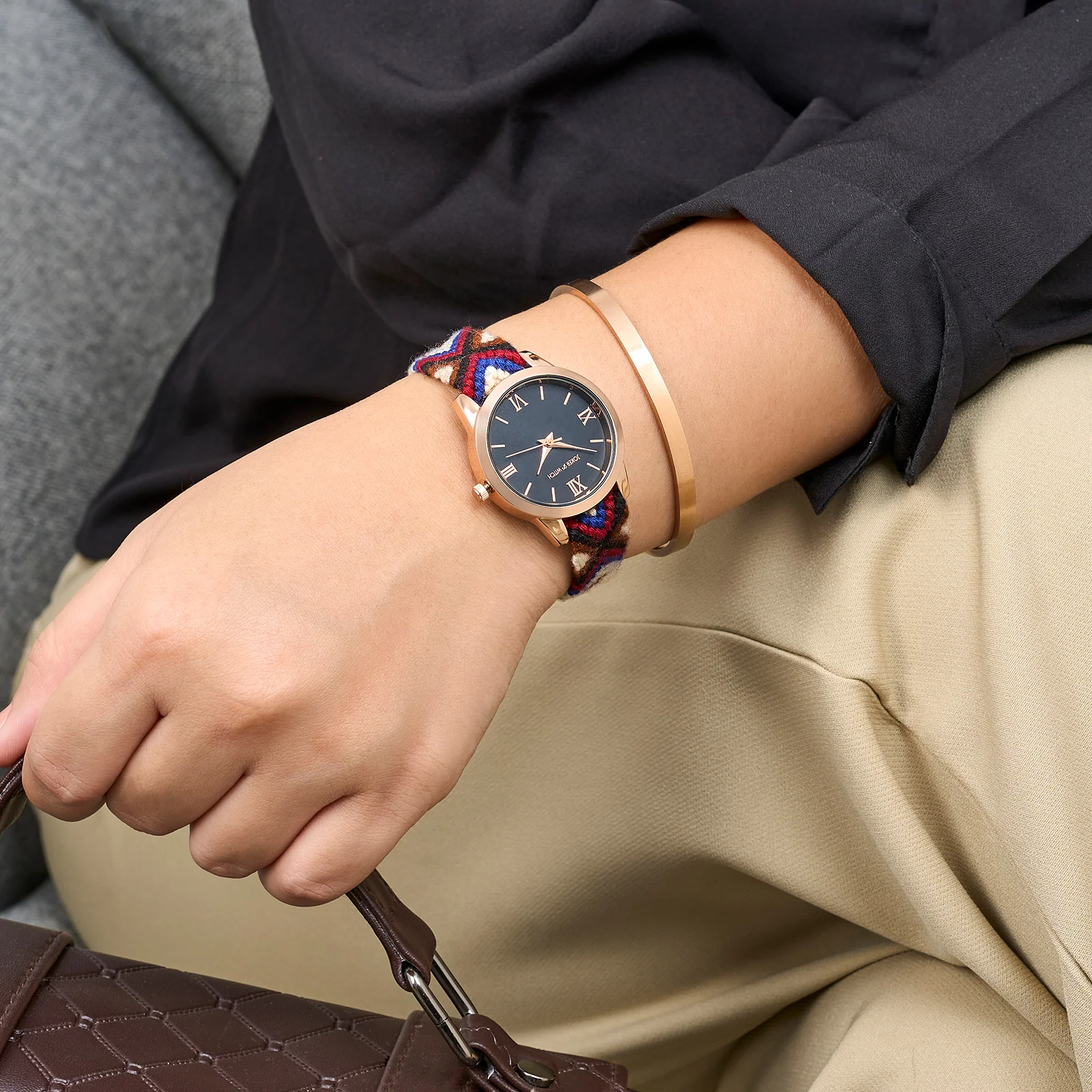 Drift Thread Watch Bracelet Stack
