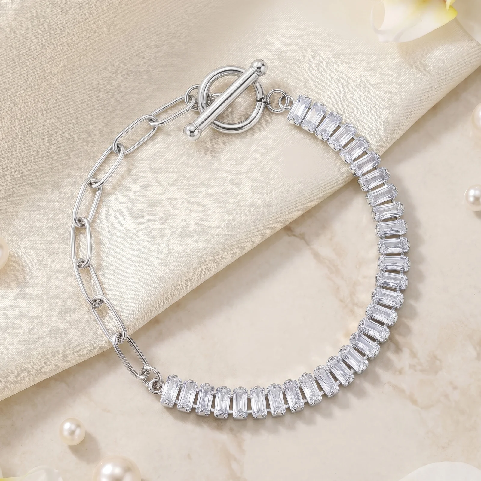 Elior Silver Bling Bracelet - Image 3