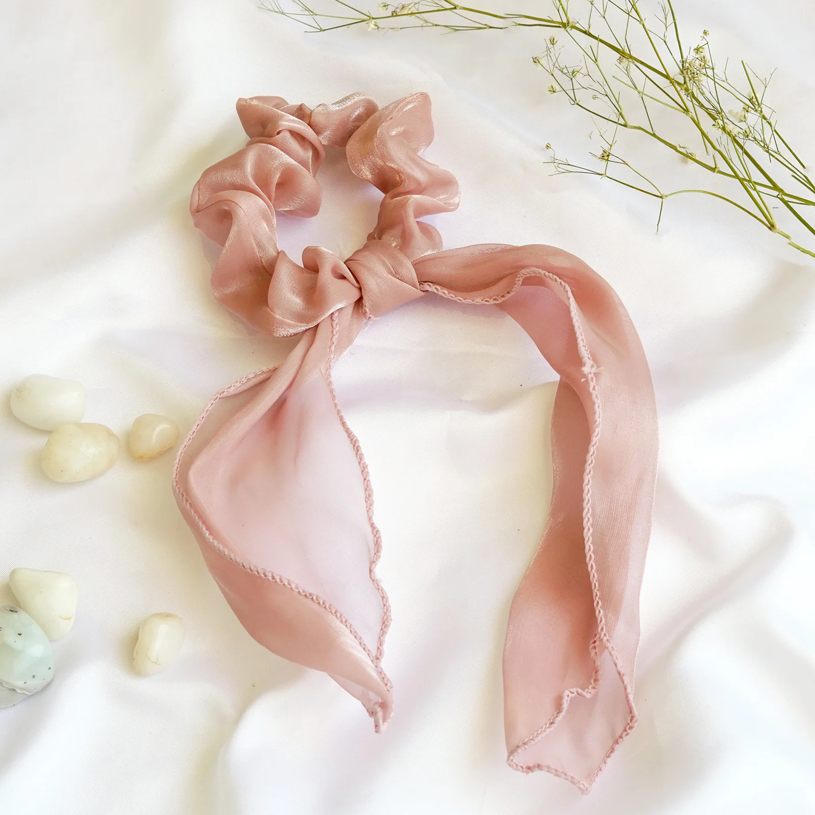 Esme Orange Scrunchie