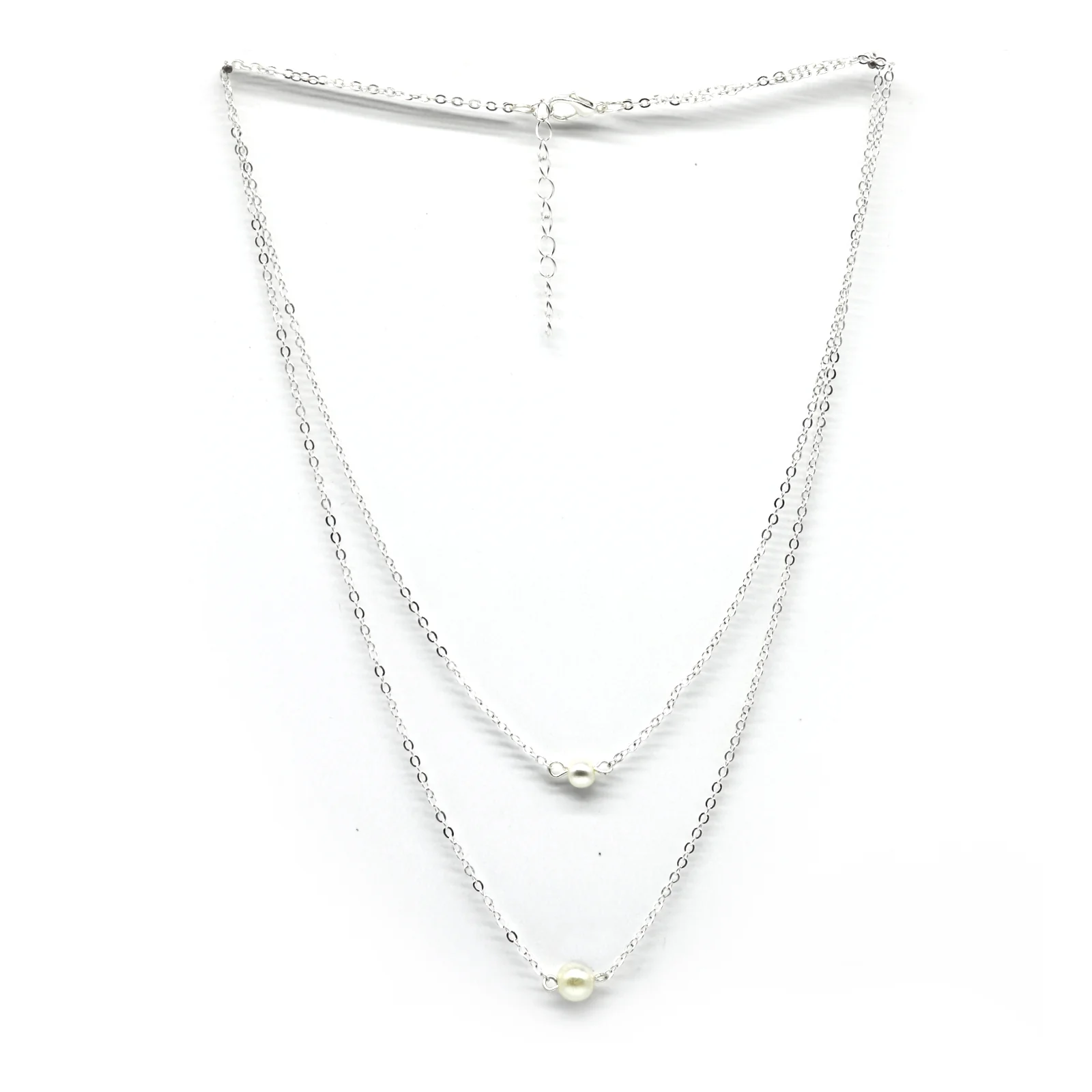 Franklin Silver Pearl Necklace - Image 2
