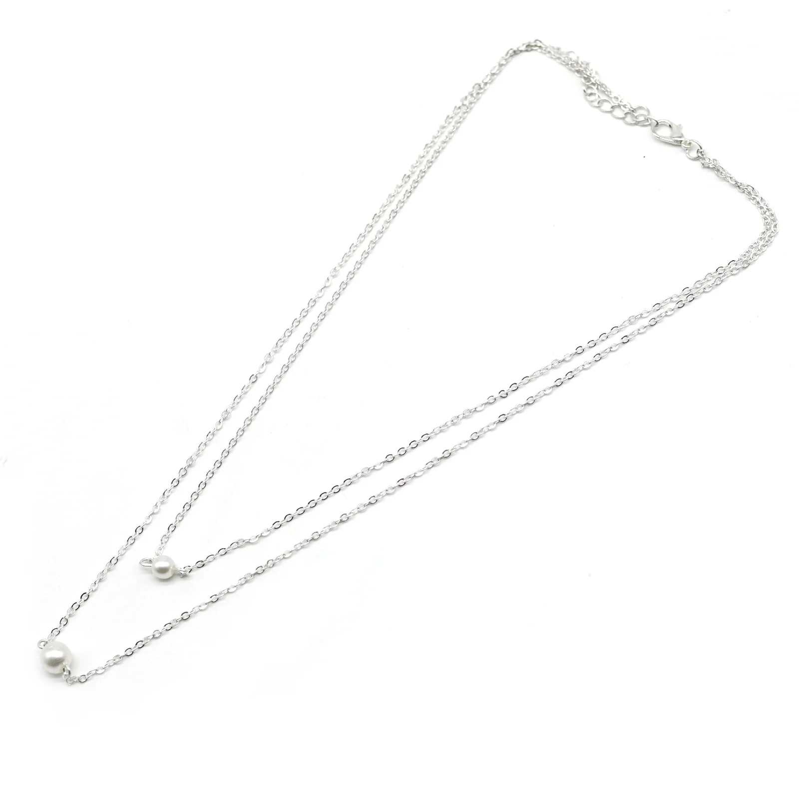 Franklin Silver Pearl Necklace - Image 4