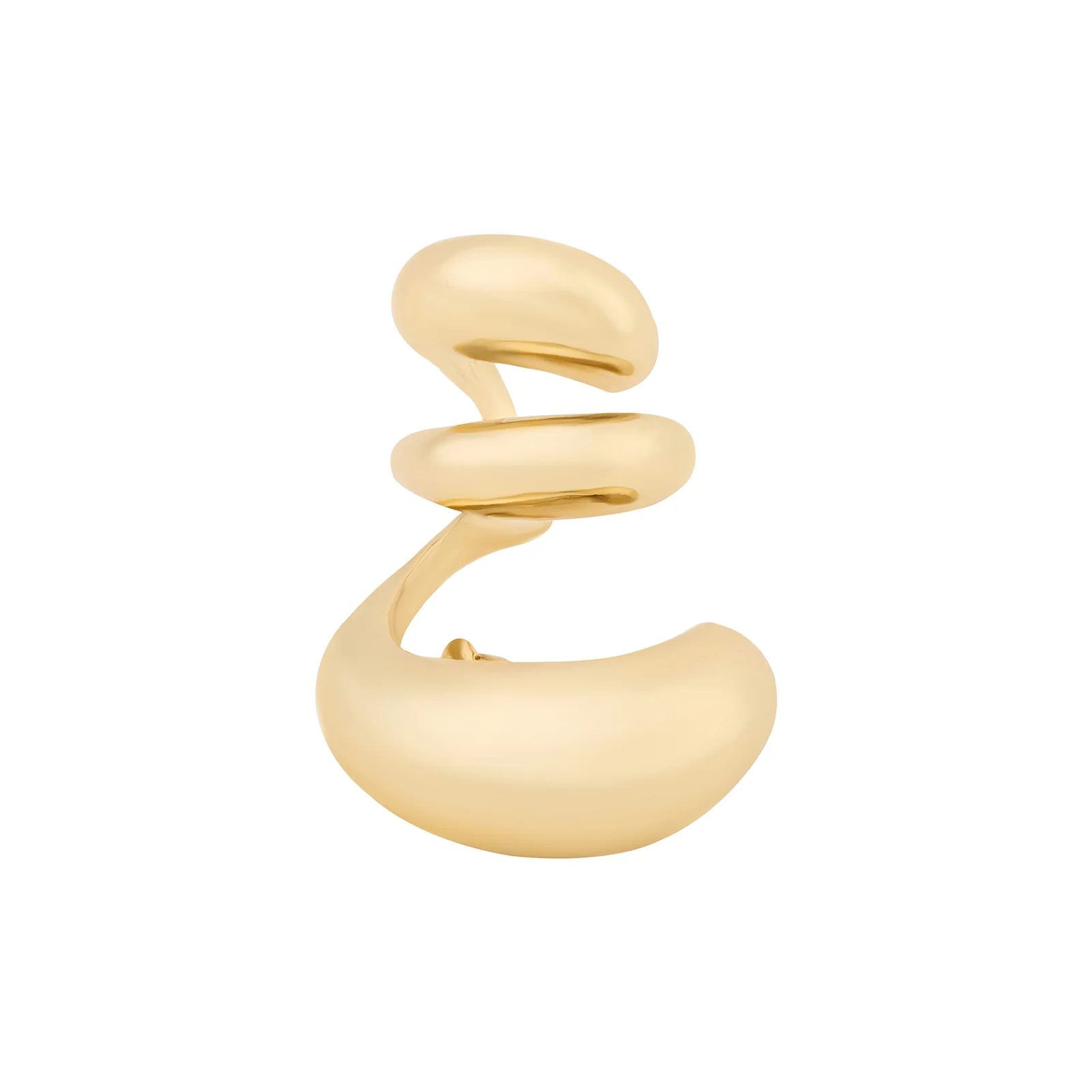 Fusemi Gold Mixed Metal Earcuff - Image 4