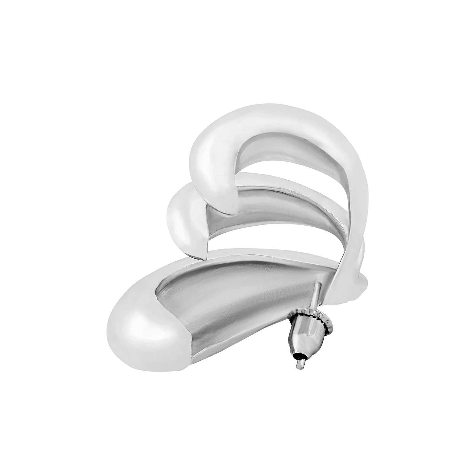 Fusemi Silver Mixed Metal Earcuff - Image 5