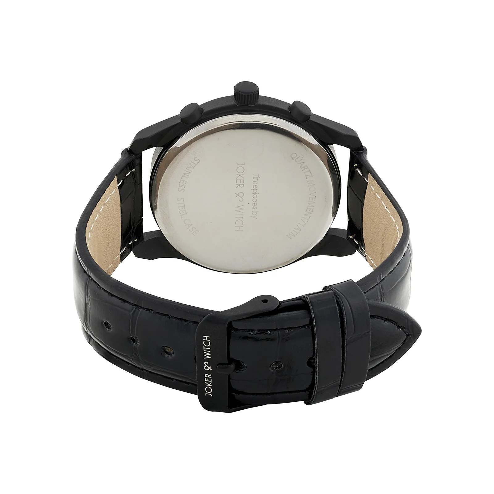 Gladiator Black Large Dial PU Strap Men's Watch - Image 6