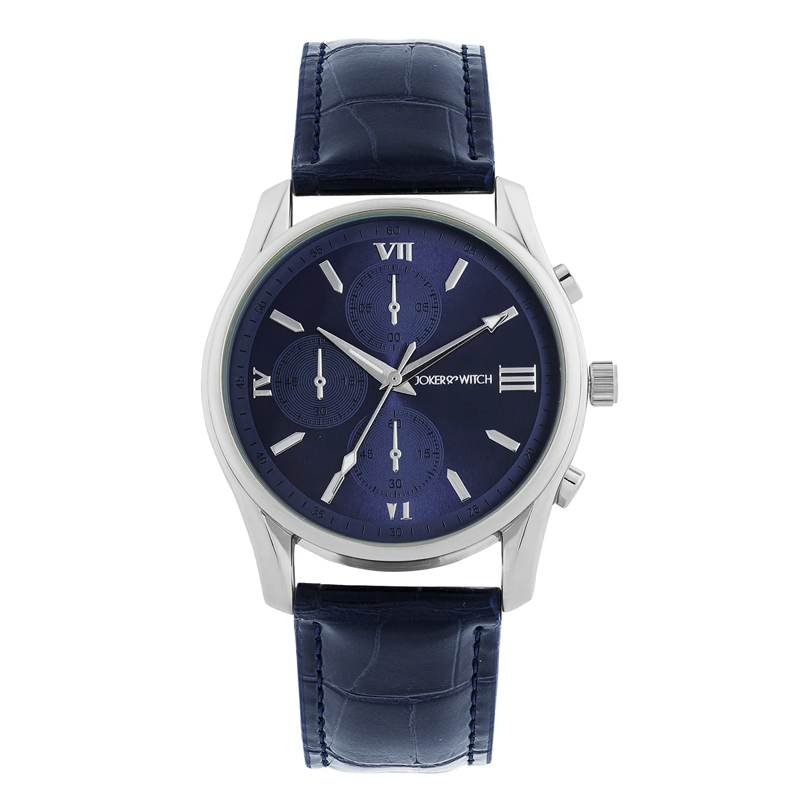 Gladiator Blue Large Dial PU Strap Men's Watch - Image 3