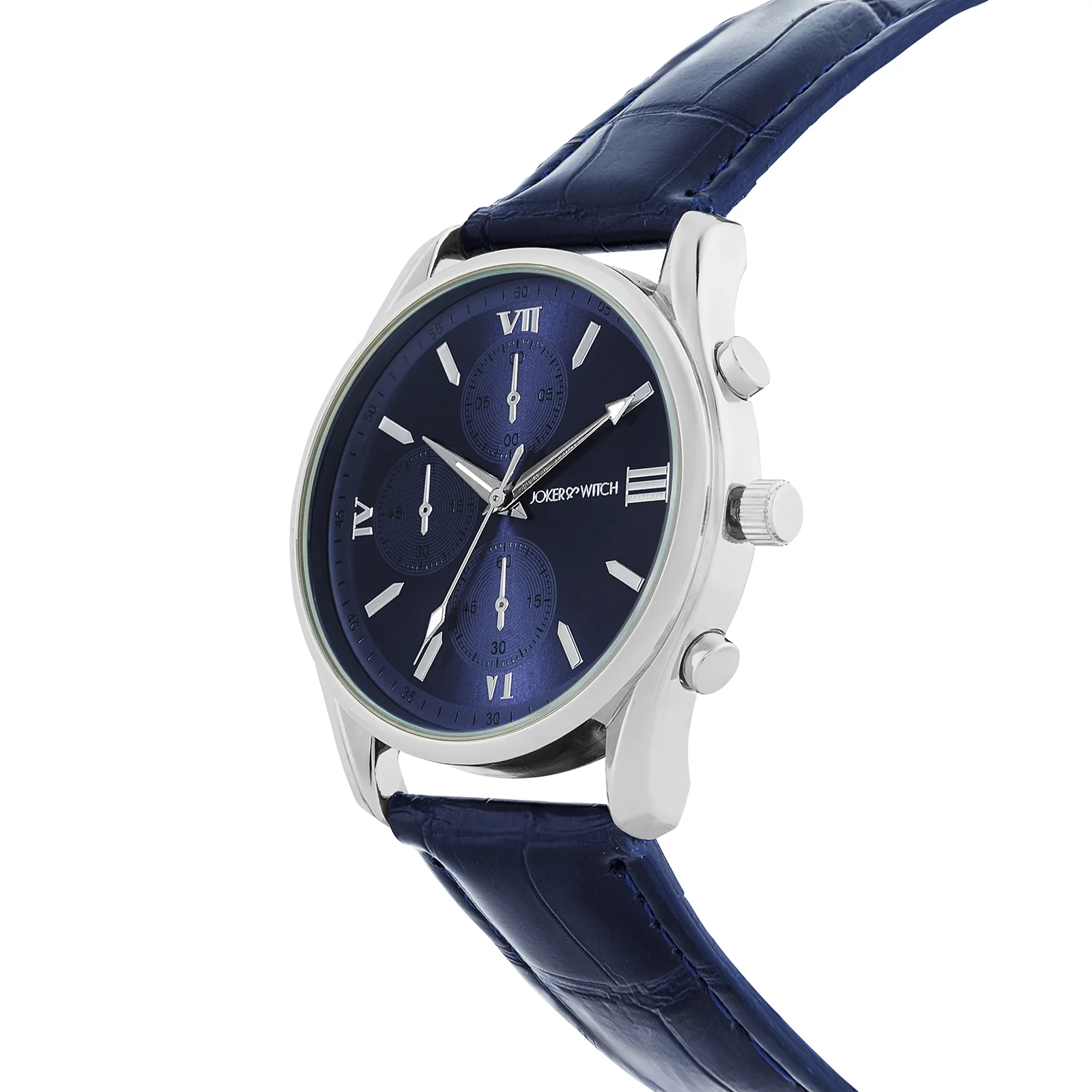 Gladiator Blue Large Dial PU Strap Men's Watch - Image 4